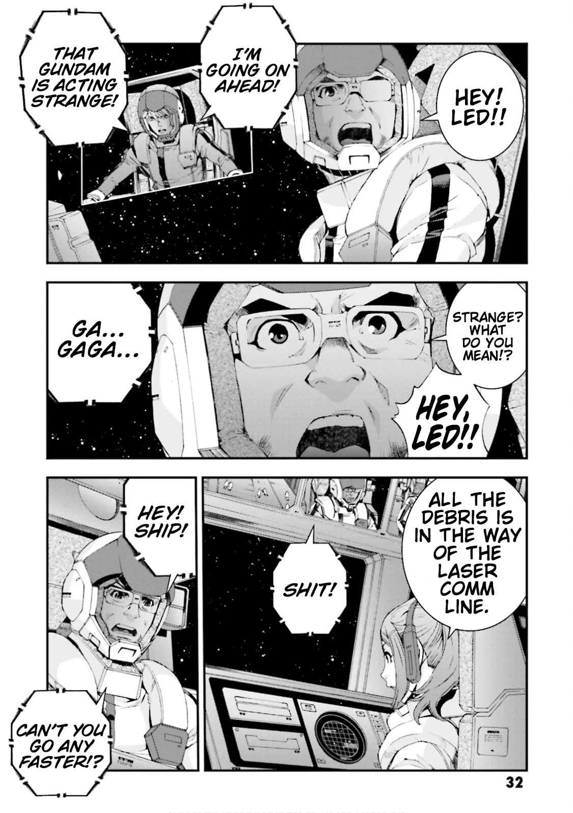 Kidou Senshi Gundam MSV-R: Johnny Ridden no Kikan Chapter 80 page 31 - Chapter 80: ONE'S TRUE COLORS