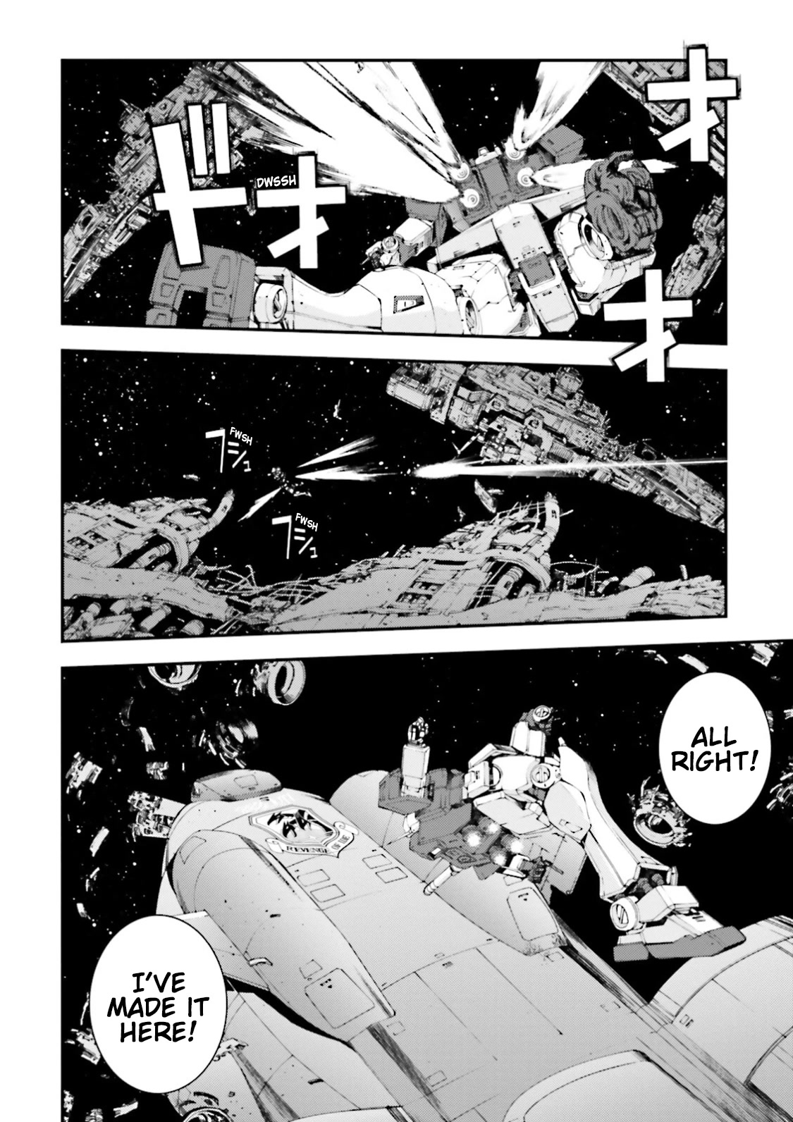 Kidou Senshi Gundam MSV-R: Johnny Ridden no Kikan Chapter 80 page 33 - Chapter 80: ONE'S TRUE COLORS