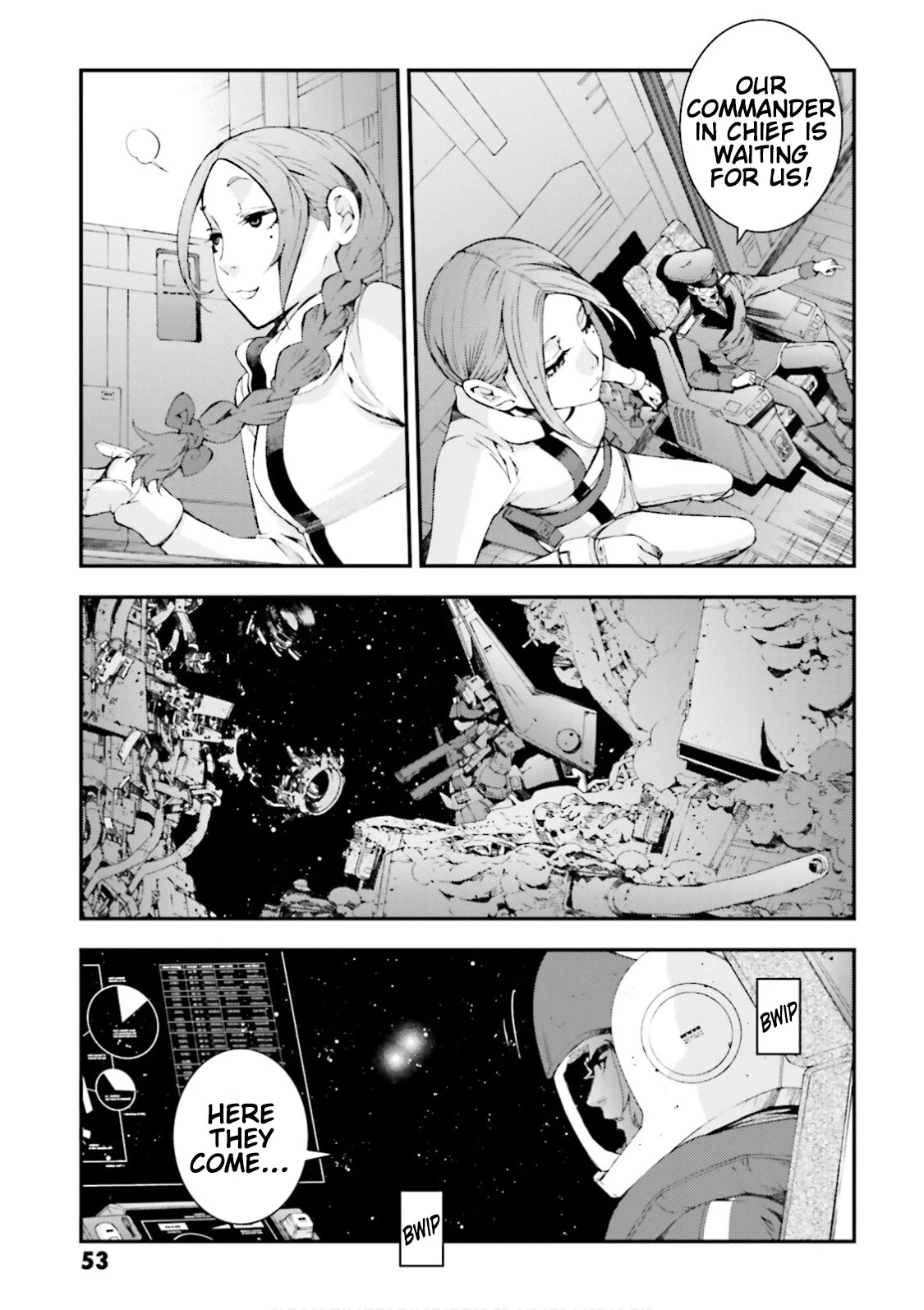 Kidou Senshi Gundam MSV-R: Johnny Ridden no Kikan Chapter 81 page 13 - Chapter 81: COMPREHENSION
