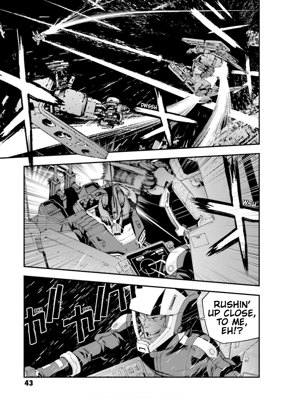 Kidou Senshi Gundam MSV-R: Johnny Ridden no Kikan Chapter 81 page 3 - Chapter 81: COMPREHENSION