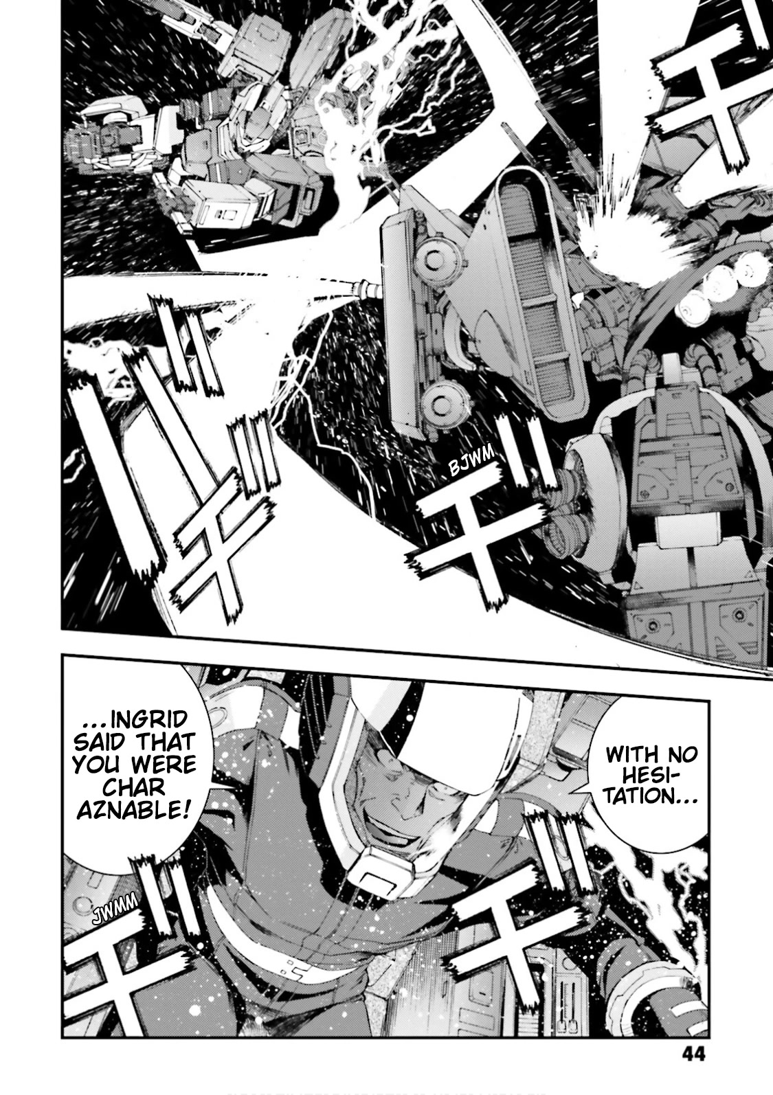 Kidou Senshi Gundam MSV-R: Johnny Ridden no Kikan Chapter 81 page 4 - Chapter 81: COMPREHENSION