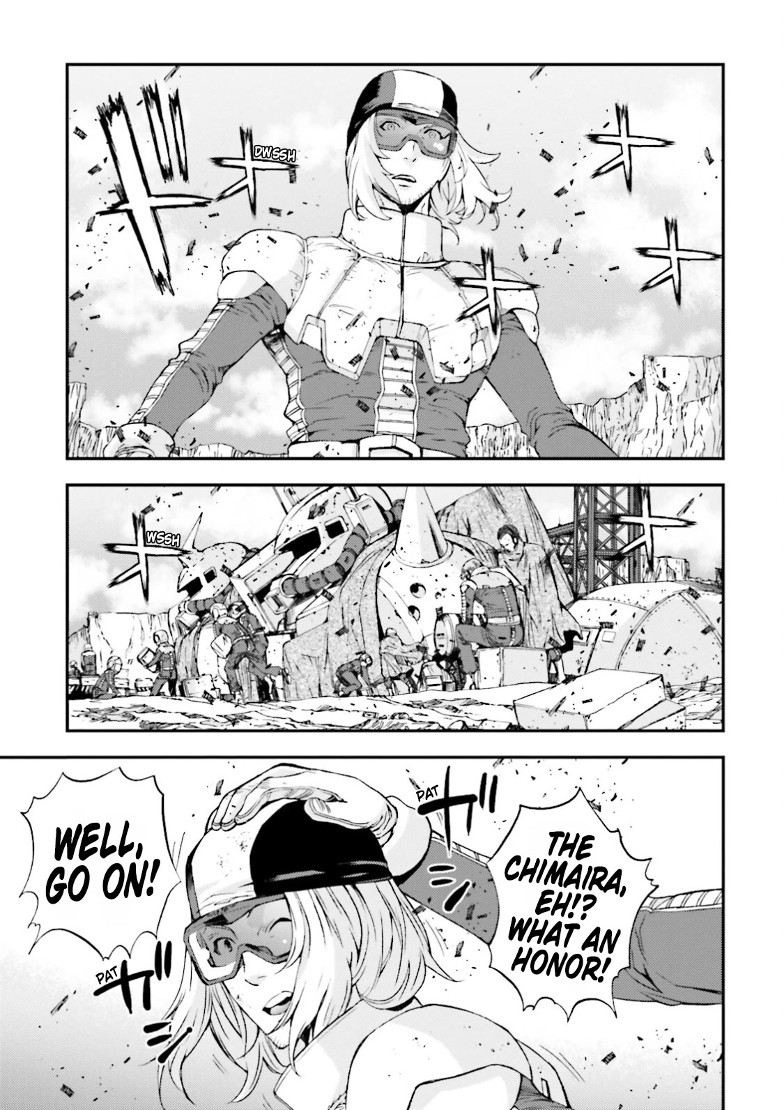Kidou Senshi Gundam MSV-R: Johnny Ridden no Kikan Chapter 82 page 11 - Chapter 82: UP-AND-COMING