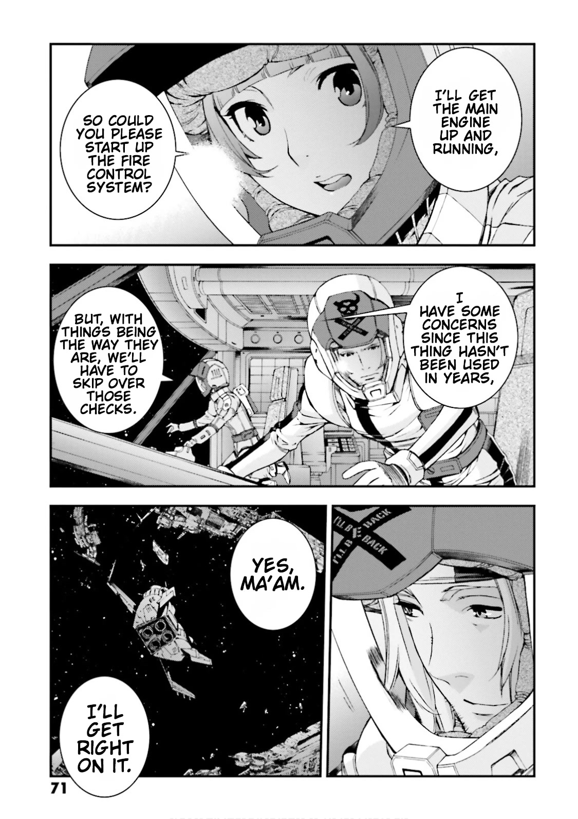 Kidou Senshi Gundam MSV-R: Johnny Ridden no Kikan Chapter 82 page 15 - Chapter 82: UP-AND-COMING