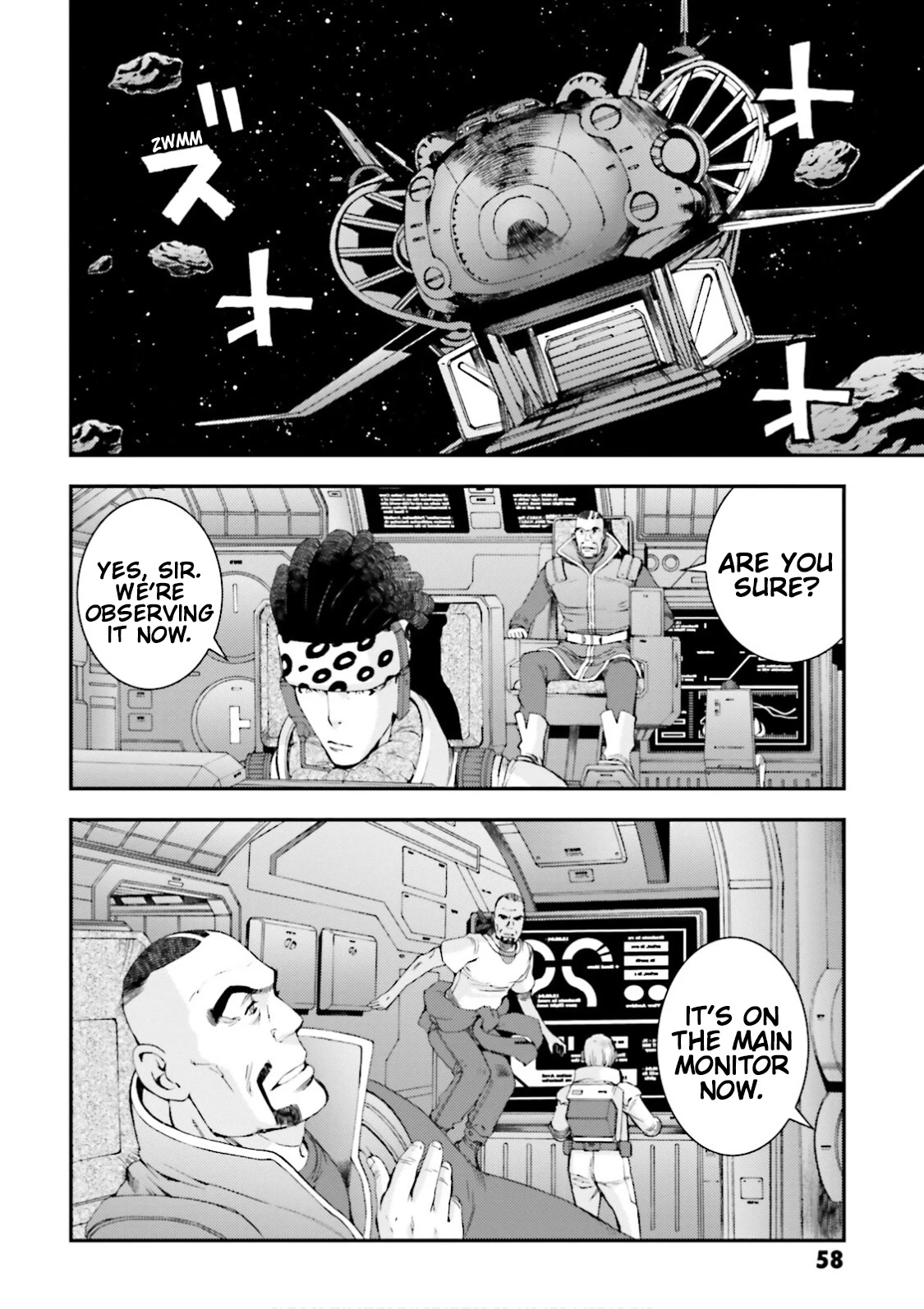 Kidou Senshi Gundam MSV-R: Johnny Ridden no Kikan Chapter 82 page 2 - Chapter 82: UP-AND-COMING