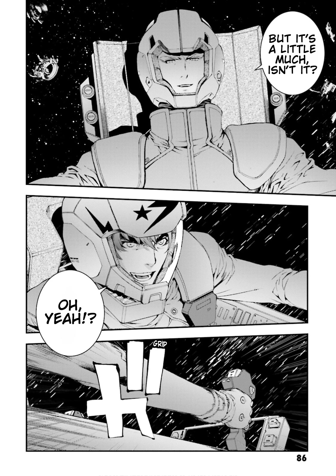 Kidou Senshi Gundam MSV-R: Johnny Ridden no Kikan Chapter 82 page 30 - Chapter 82: UP-AND-COMING