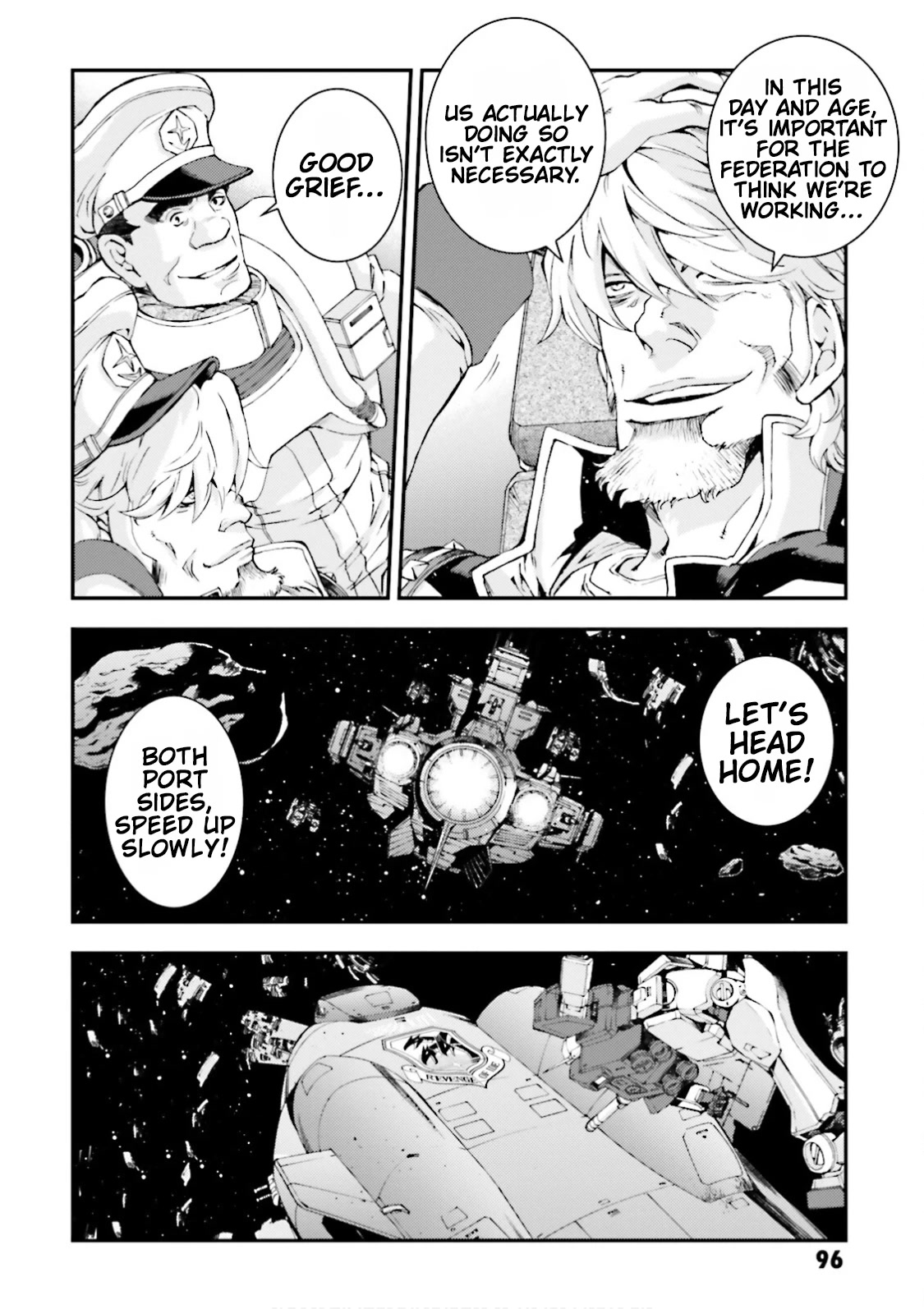 Kidou Senshi Gundam MSV-R: Johnny Ridden no Kikan Chapter 83 page 10 - Chapter 83: CRUNCH TIME