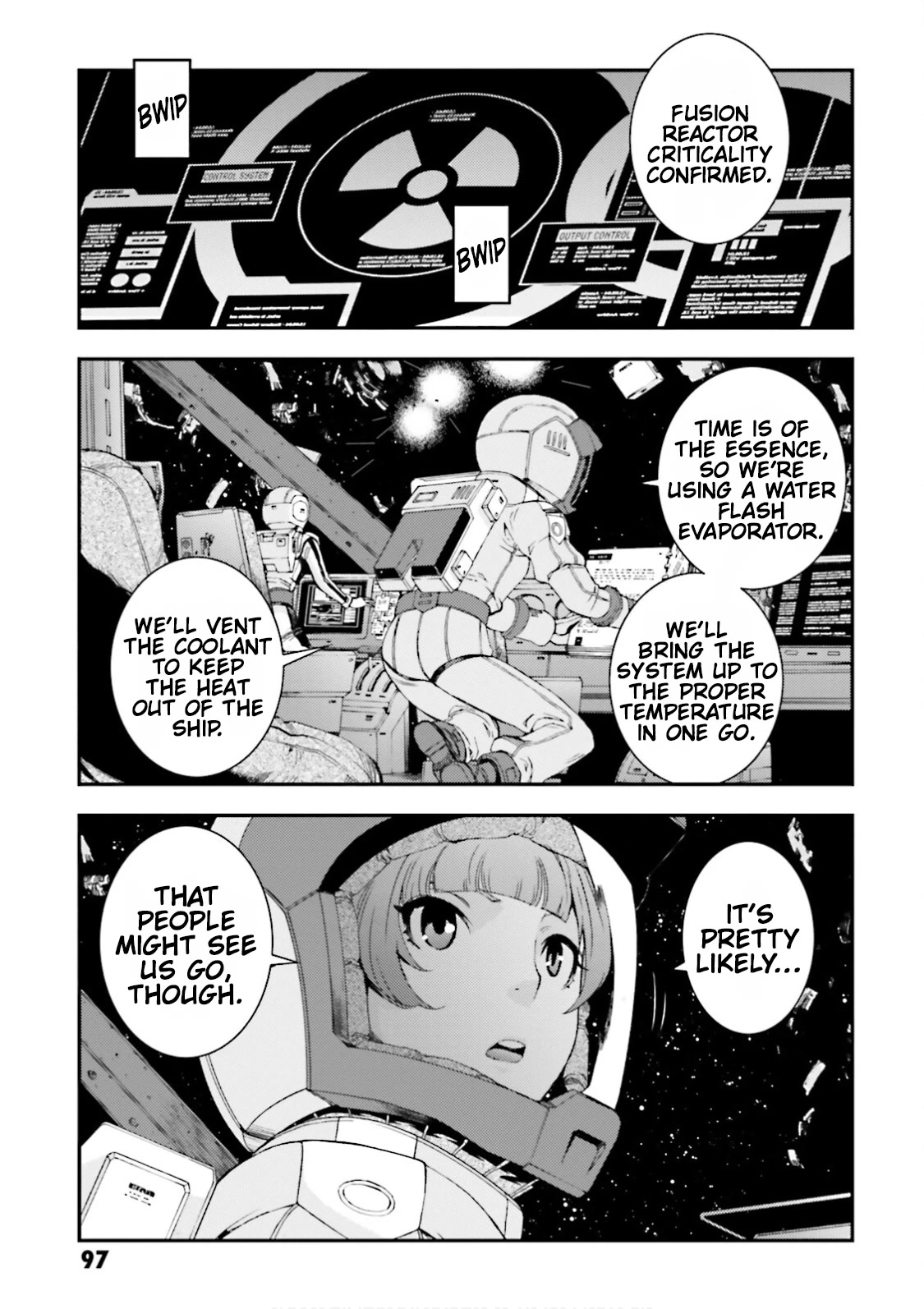 Kidou Senshi Gundam MSV-R: Johnny Ridden no Kikan Chapter 83 page 11 - Chapter 83: CRUNCH TIME