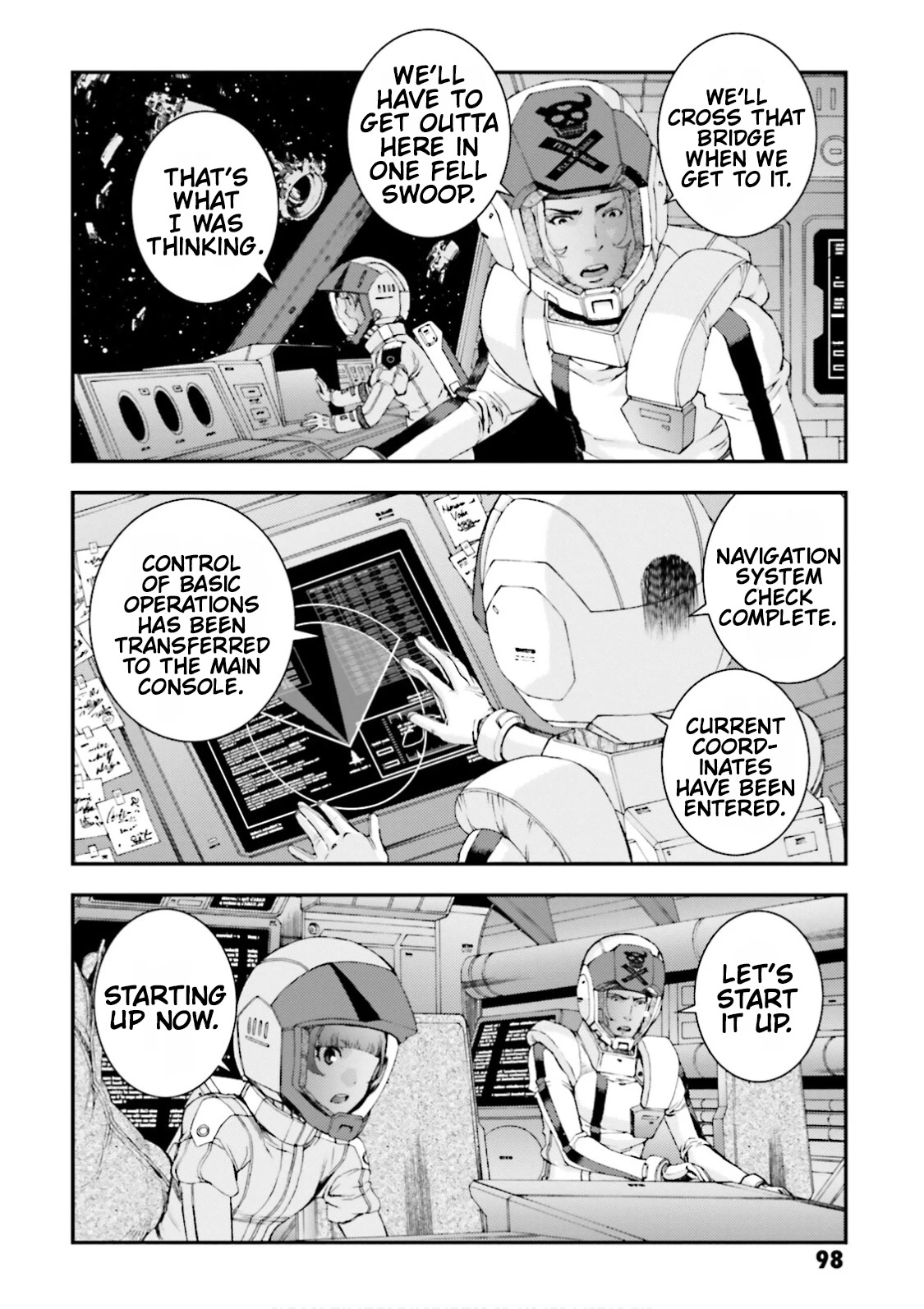 Kidou Senshi Gundam MSV-R: Johnny Ridden no Kikan Chapter 83 page 12 - Chapter 83: CRUNCH TIME