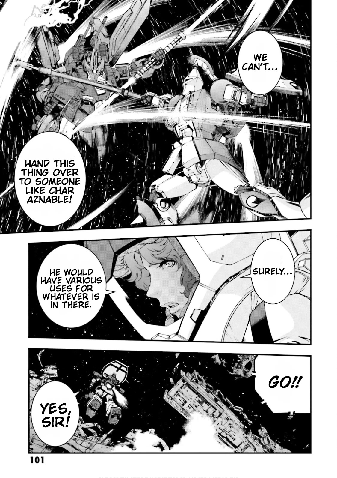 Kidou Senshi Gundam MSV-R: Johnny Ridden no Kikan Chapter 83 page 15 - Chapter 83: CRUNCH TIME