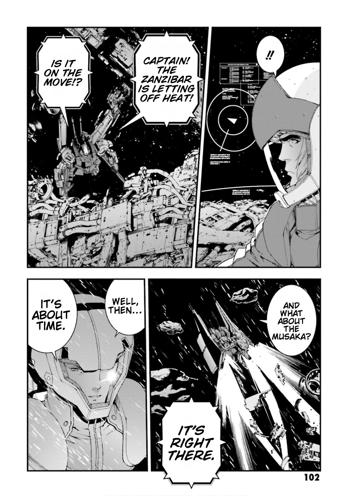 Kidou Senshi Gundam MSV-R: Johnny Ridden no Kikan Chapter 83 page 16 - Chapter 83: CRUNCH TIME