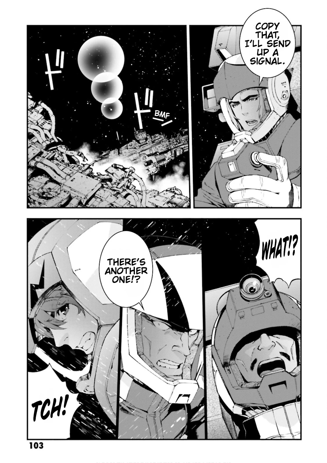 Kidou Senshi Gundam MSV-R: Johnny Ridden no Kikan Chapter 83 page 17 - Chapter 83: CRUNCH TIME