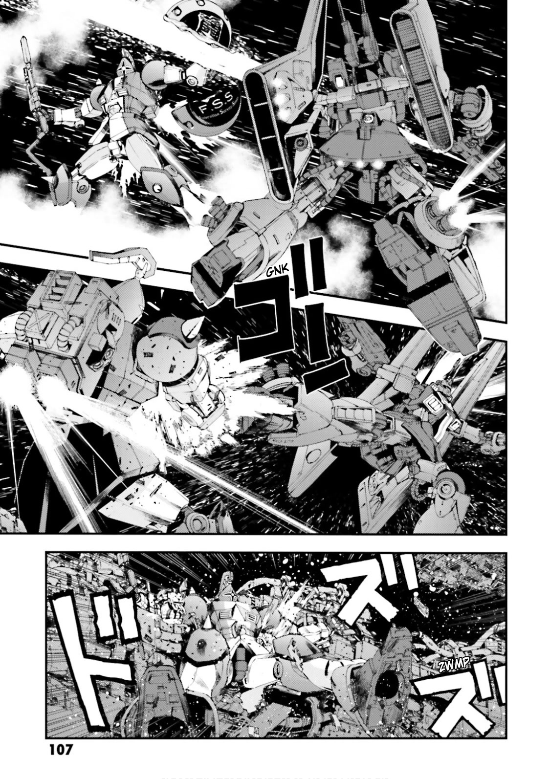 Kidou Senshi Gundam MSV-R: Johnny Ridden no Kikan Chapter 83 page 21 - Chapter 83: CRUNCH TIME