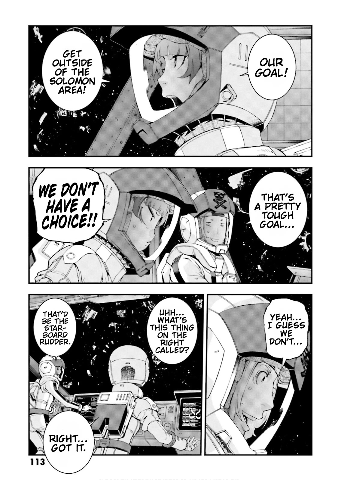 Kidou Senshi Gundam MSV-R: Johnny Ridden no Kikan Chapter 83 page 27 - Chapter 83: CRUNCH TIME