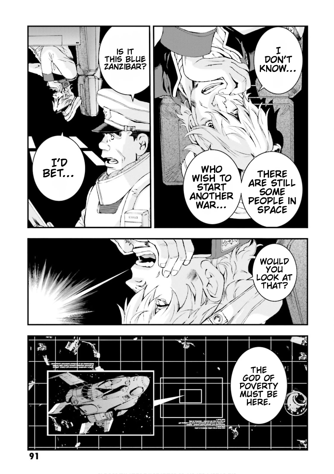 Kidou Senshi Gundam MSV-R: Johnny Ridden no Kikan Chapter 83 page 5 - Chapter 83: CRUNCH TIME