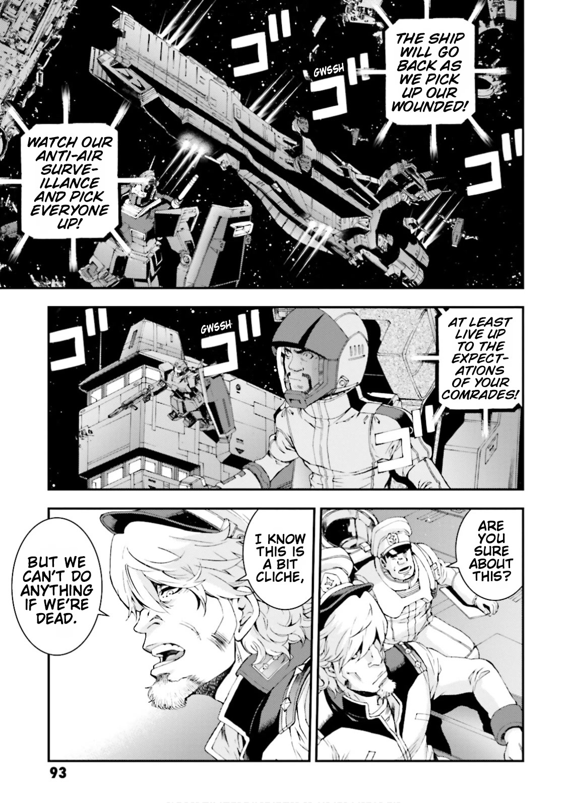 Kidou Senshi Gundam MSV-R: Johnny Ridden no Kikan Chapter 83 page 7 - Chapter 83: CRUNCH TIME
