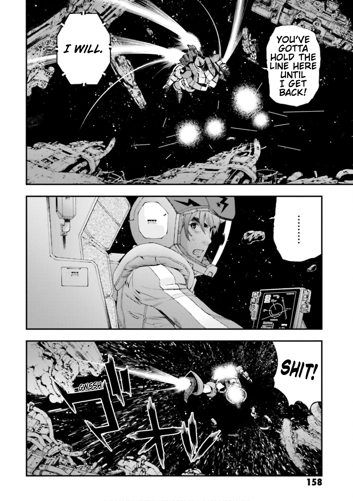 Kidou Senshi Gundam MSV-R: Johnny Ridden no Kikan Chapter 85 page 10 - Chapter 85: LEADERSHIP