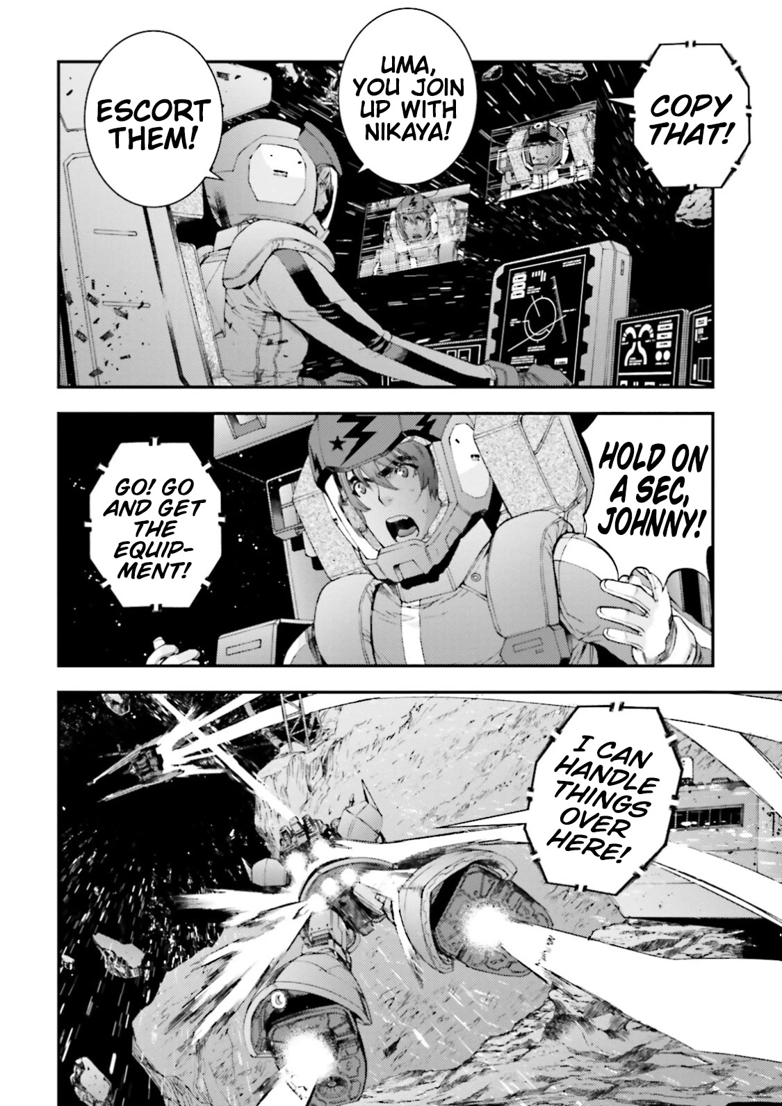 Kidou Senshi Gundam MSV-R: Johnny Ridden no Kikan Chapter 85 page 8 - Chapter 85: LEADERSHIP