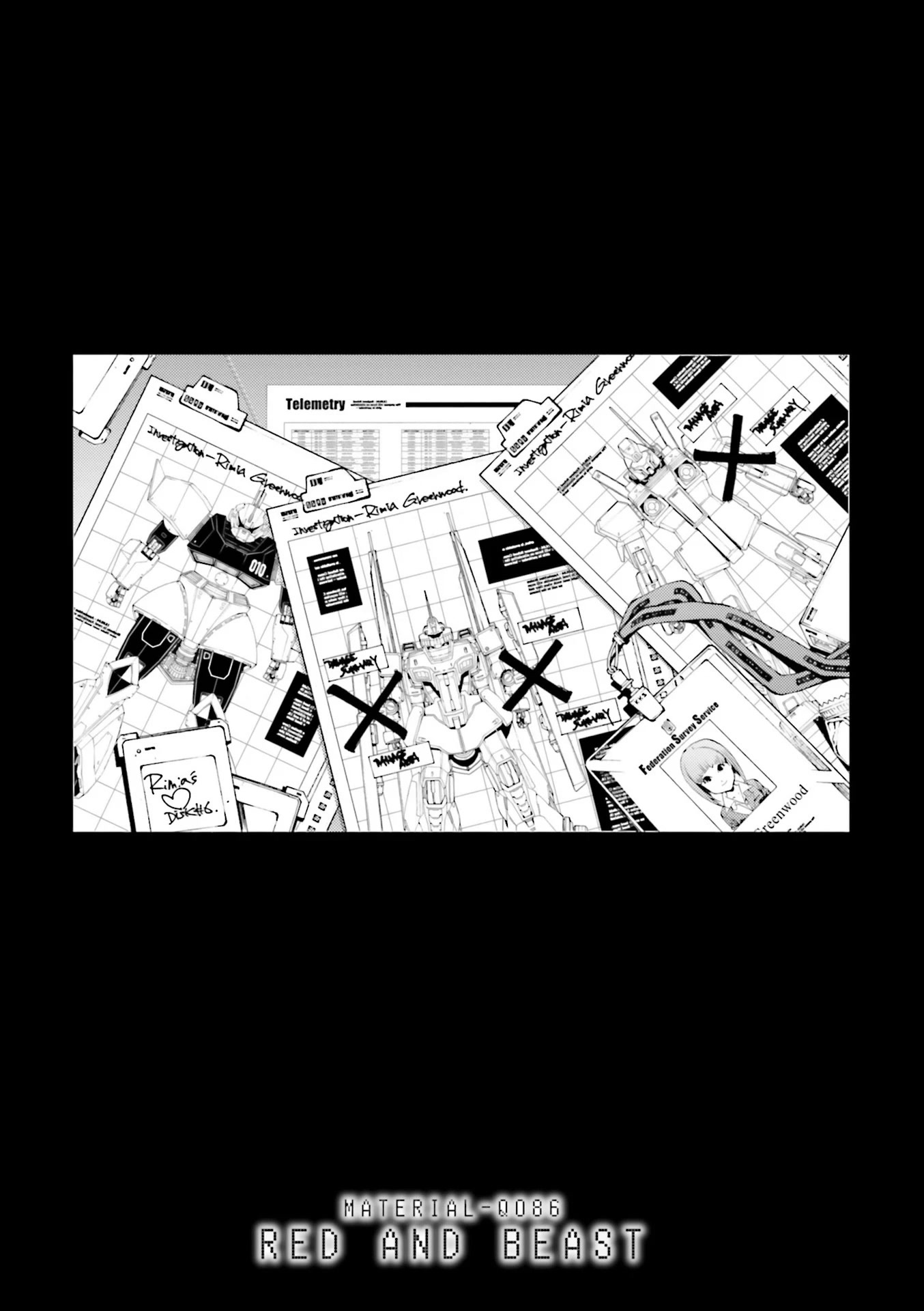 Kidou Senshi Gundam MSV-R: Johnny Ridden no Kikan Chapter 86 page 1 - Chapter 86: RED AND BEAST