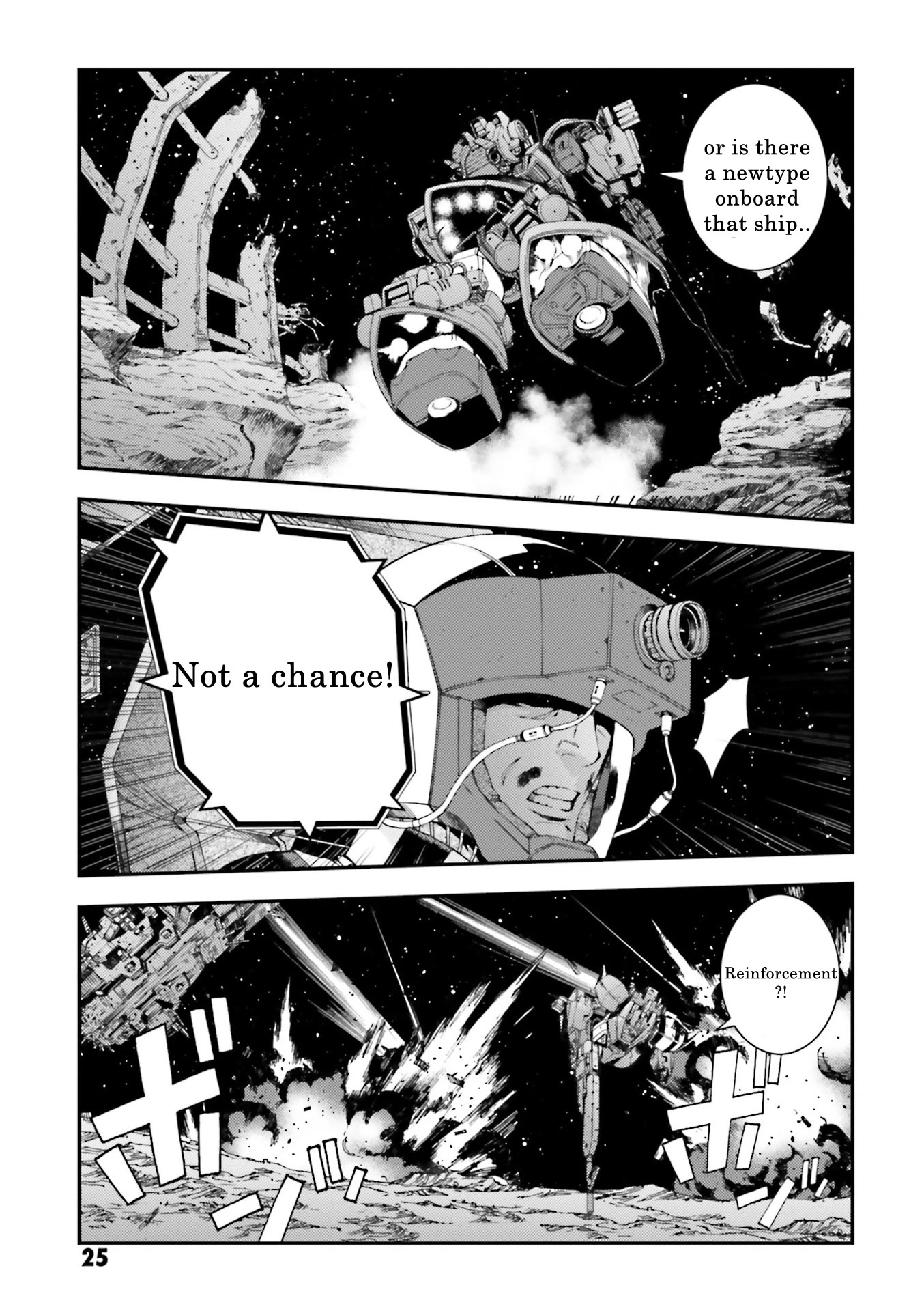 Kidou Senshi Gundam MSV-R: Johnny Ridden no Kikan Chapter 86 page 15 - Chapter 86: RED AND BEAST