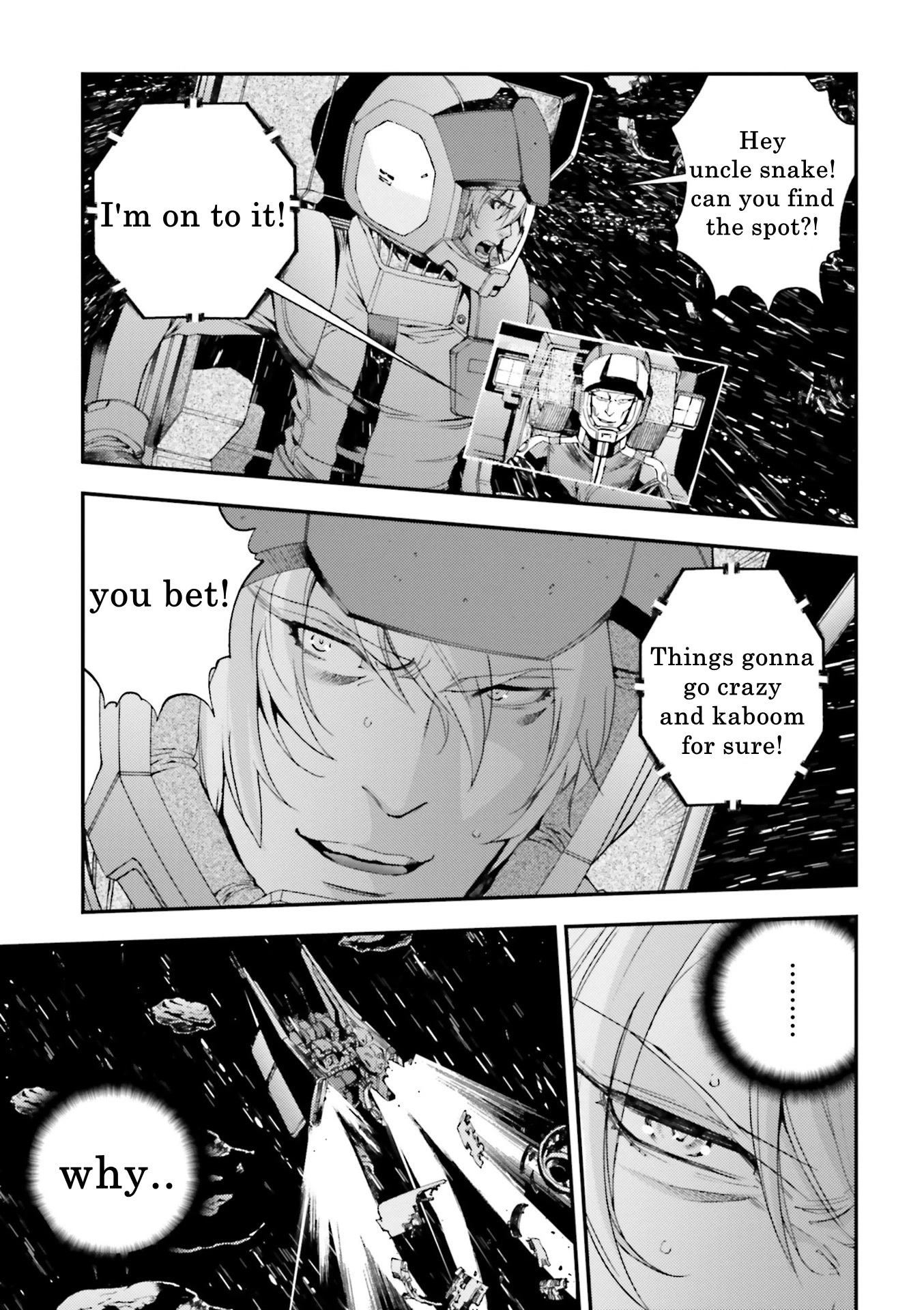 Kidou Senshi Gundam MSV-R: Johnny Ridden no Kikan Chapter 86 page 19 - Chapter 86: RED AND BEAST