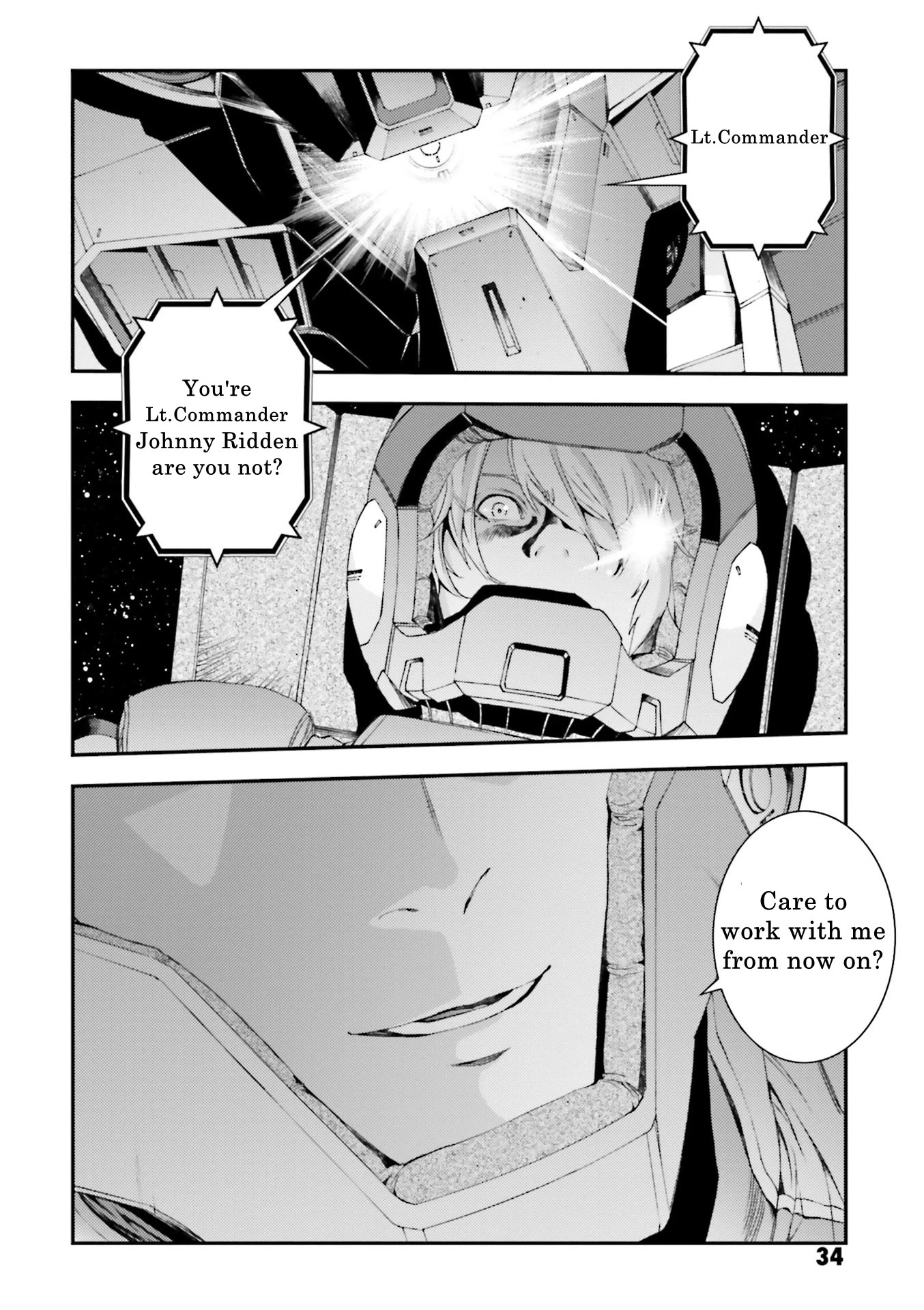 Kidou Senshi Gundam MSV-R: Johnny Ridden no Kikan Chapter 86 page 24 - Chapter 86: RED AND BEAST