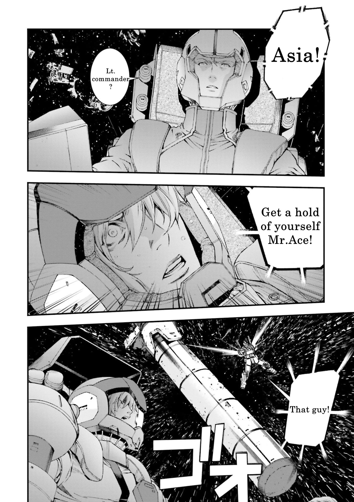 Kidou Senshi Gundam MSV-R: Johnny Ridden no Kikan Chapter 86 page 28 - Chapter 86: RED AND BEAST