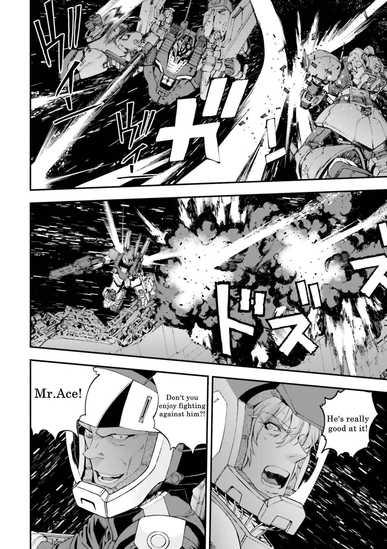 Kidou Senshi Gundam MSV-R: Johnny Ridden no Kikan Chapter 86 page 6 - Chapter 86: RED AND BEAST