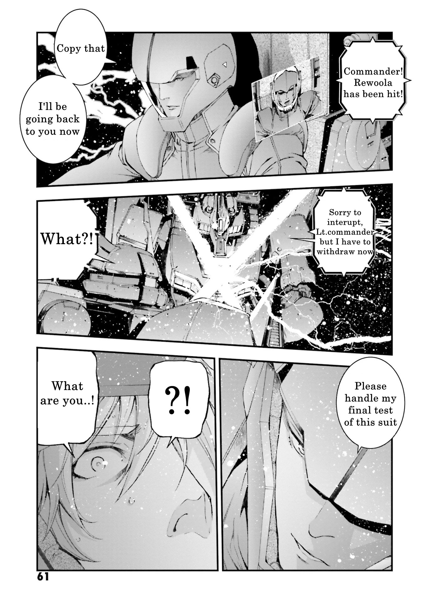 Kidou Senshi Gundam MSV-R: Johnny Ridden no Kikan Chapter 87 page 20 - Chapter 87: TIME TO GO