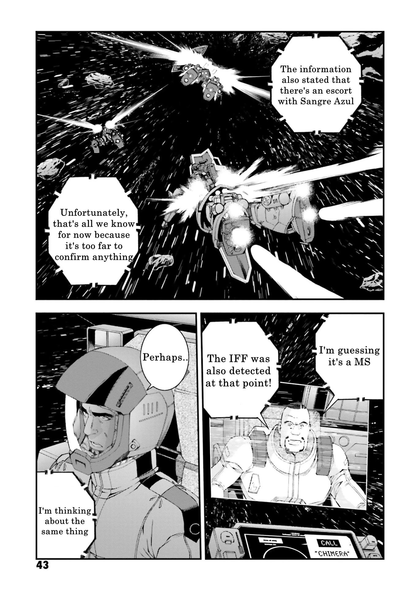 Kidou Senshi Gundam MSV-R: Johnny Ridden no Kikan Chapter 87 page 3 - Chapter 87: TIME TO GO
