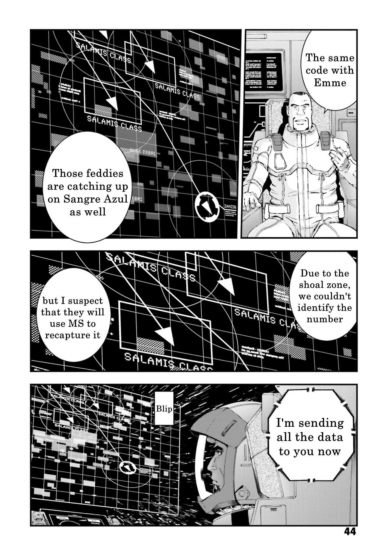 Kidou Senshi Gundam MSV-R: Johnny Ridden no Kikan Chapter 87 page 4 - Chapter 87: TIME TO GO