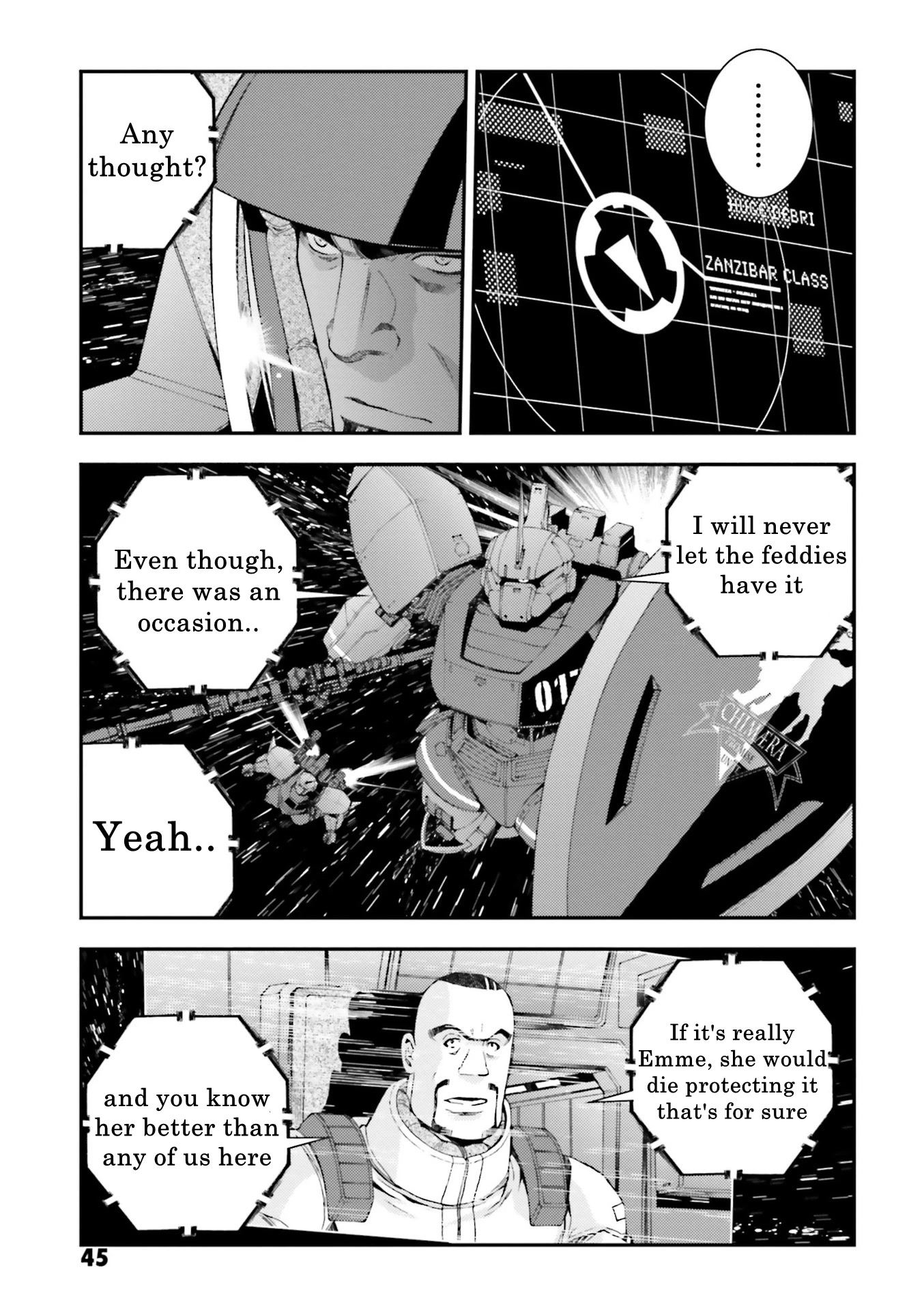 Kidou Senshi Gundam MSV-R: Johnny Ridden no Kikan Chapter 87 page 5 - Chapter 87: TIME TO GO