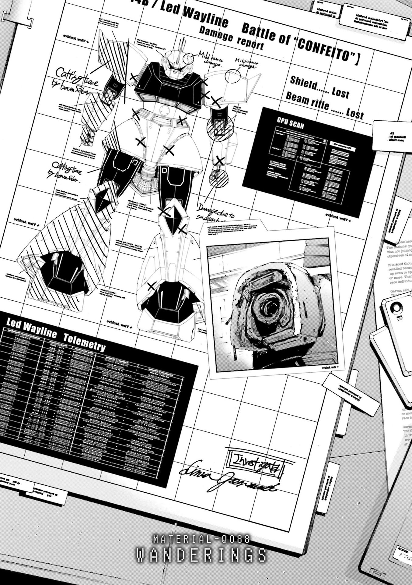 Kidou Senshi Gundam MSV-R: Johnny Ridden no Kikan Chapter 88 page 1 - Chapter 88: WANDERINGS
