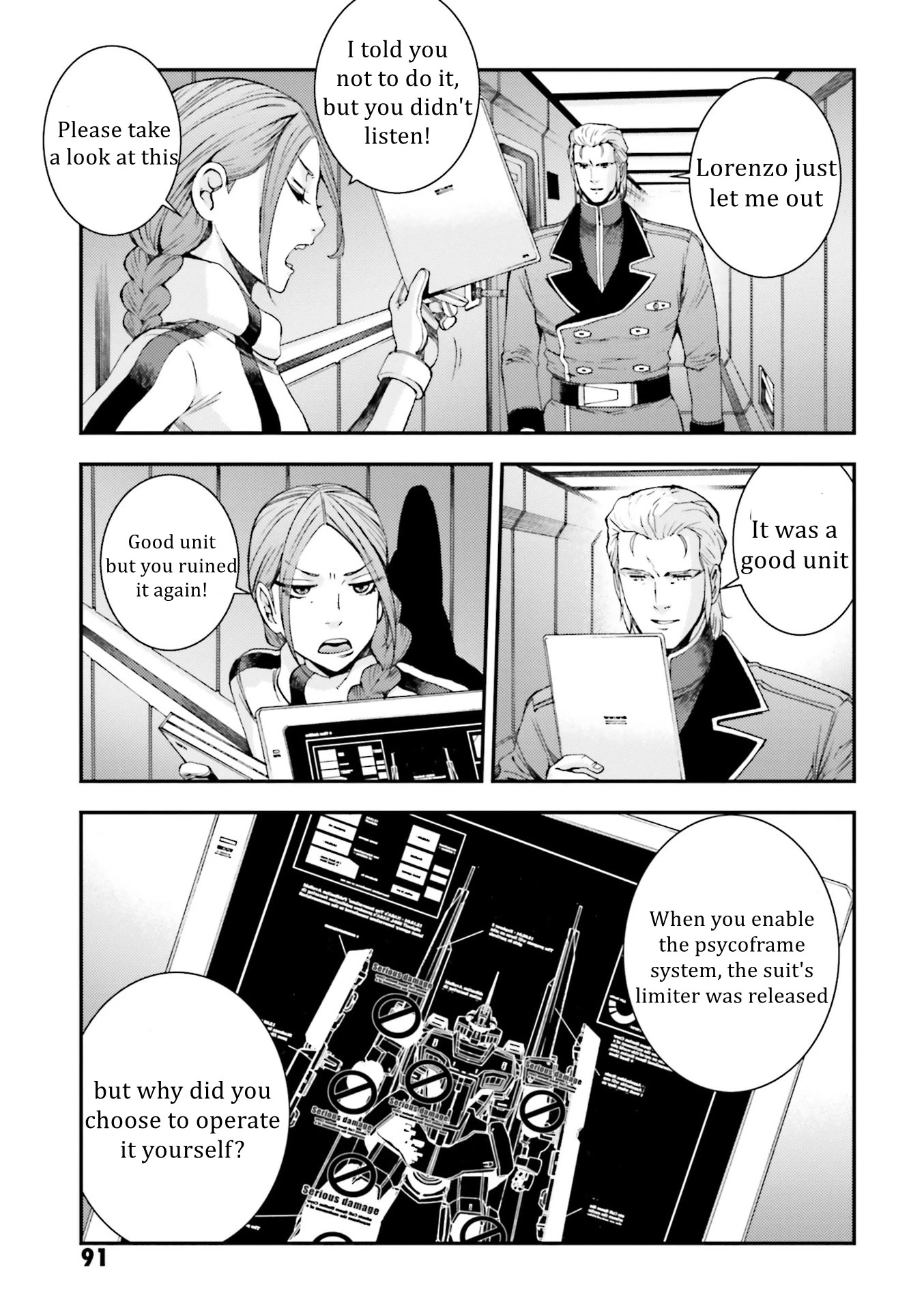 Kidou Senshi Gundam MSV-R: Johnny Ridden no Kikan Chapter 88 page 21 - Chapter 88: WANDERINGS