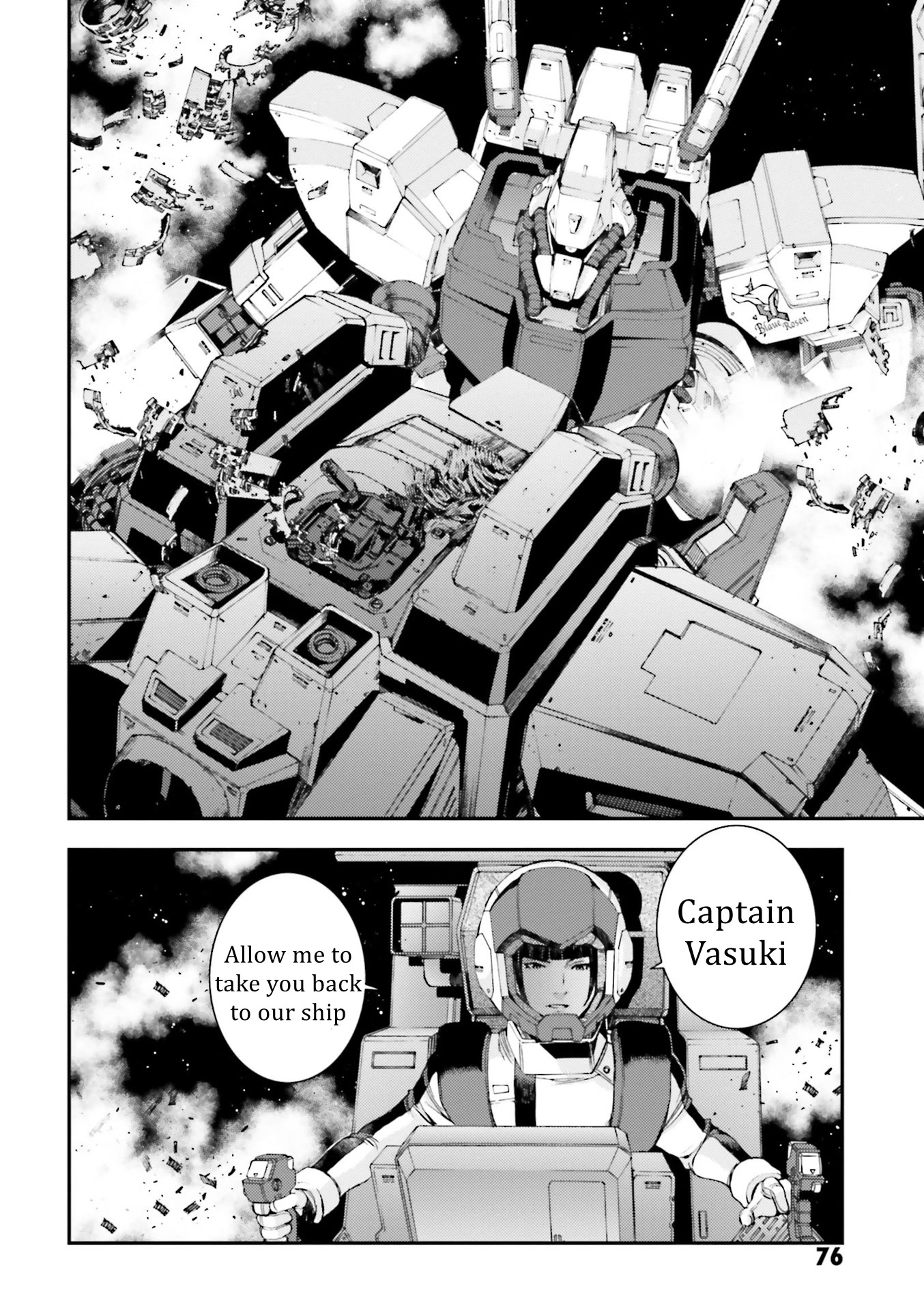 Kidou Senshi Gundam MSV-R: Johnny Ridden no Kikan Chapter 88 page 6 - Chapter 88: WANDERINGS