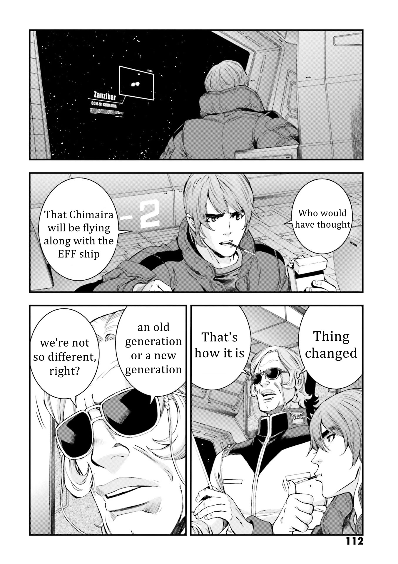 Kidou Senshi Gundam MSV-R: Johnny Ridden no Kikan Chapter 89 page 12 - Chapter 89: PILOTAGE