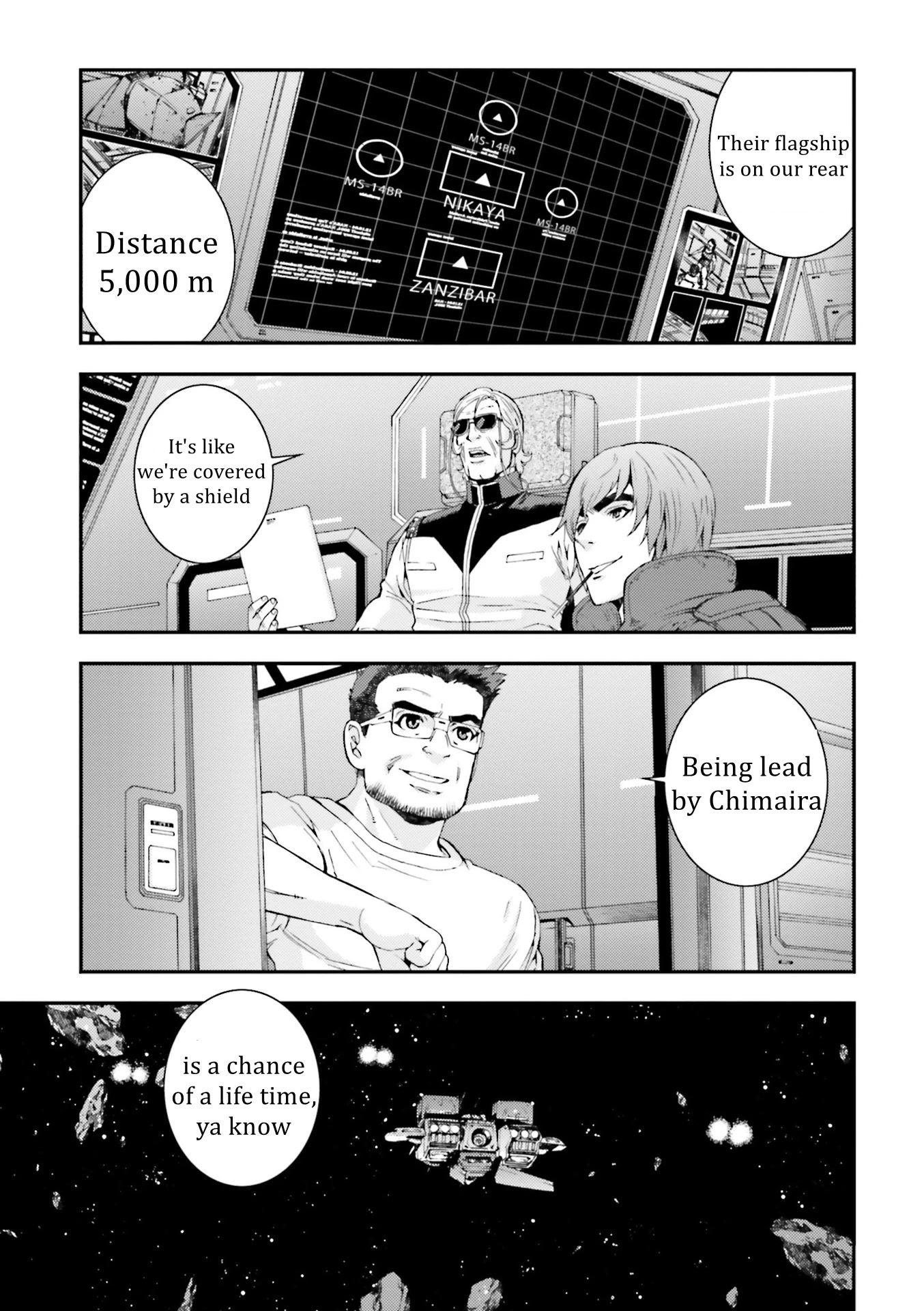 Kidou Senshi Gundam MSV-R: Johnny Ridden no Kikan Chapter 89 page 21 - Chapter 89: PILOTAGE