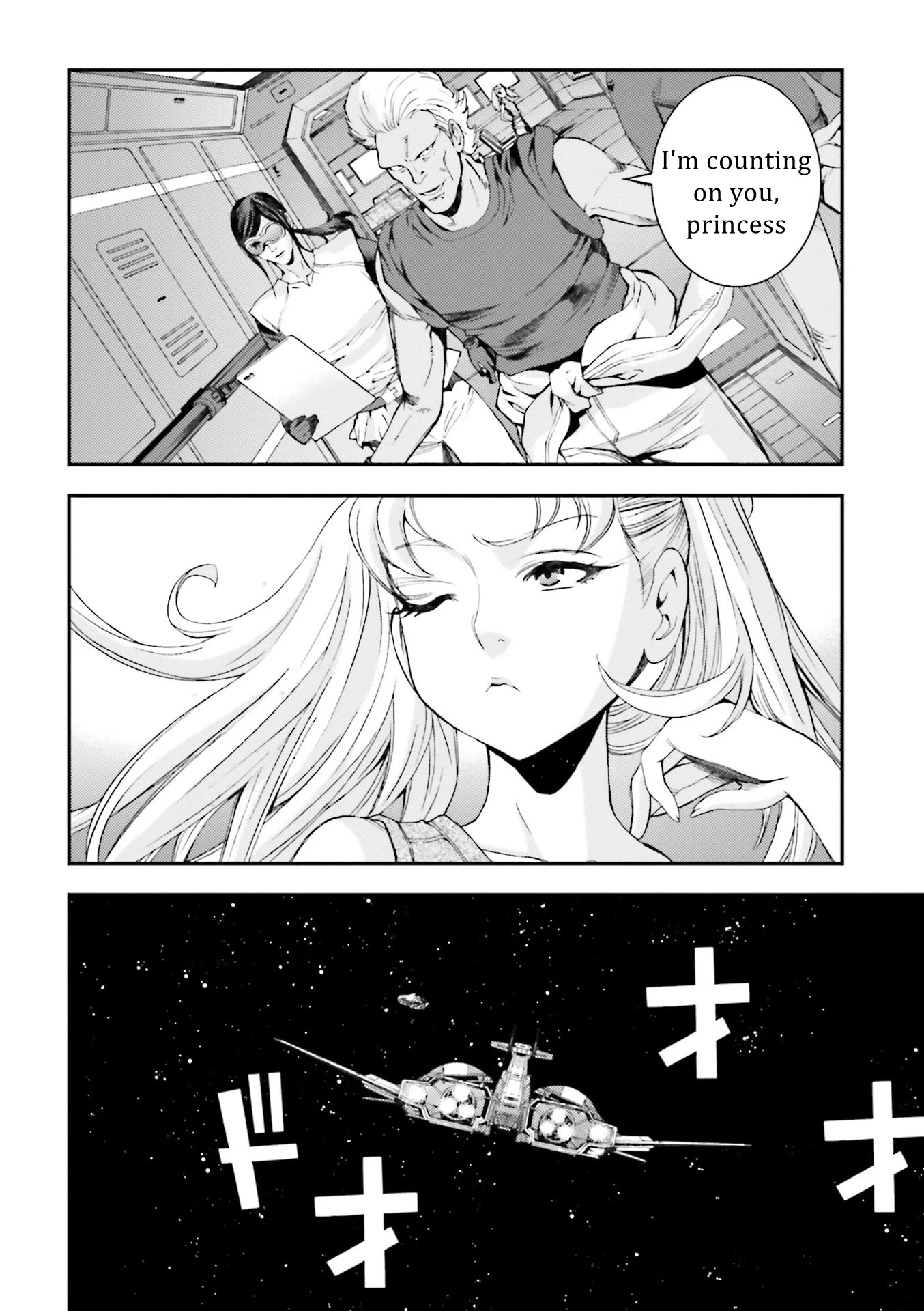 Kidou Senshi Gundam MSV-R: Johnny Ridden no Kikan Chapter 89 page 30 - Chapter 89: PILOTAGE