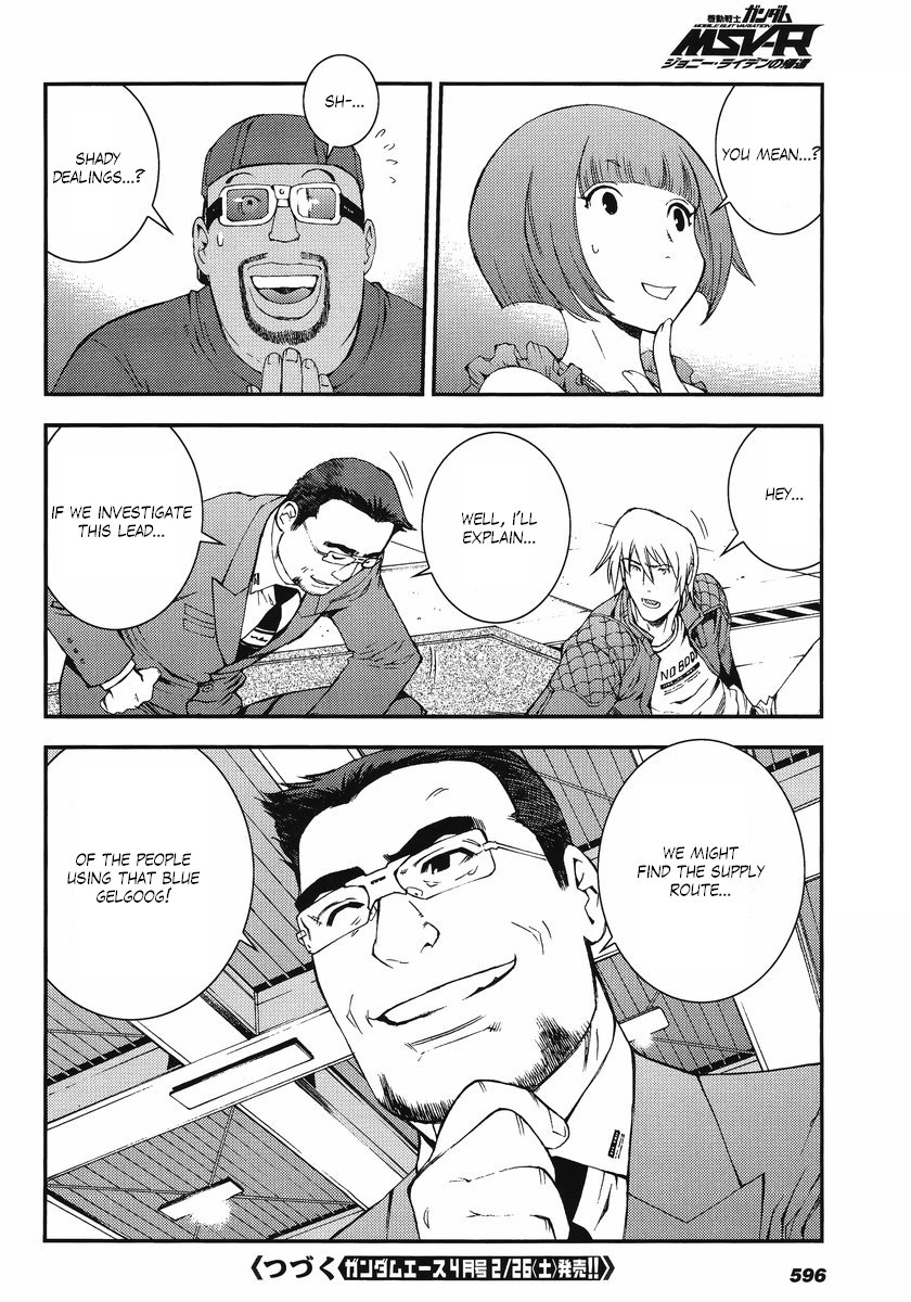 Kidou Senshi Gundam MSV-R: Johnny Ridden no Kikan Chapter 9 page 36 - Chapter 9: J.B. HOOVER