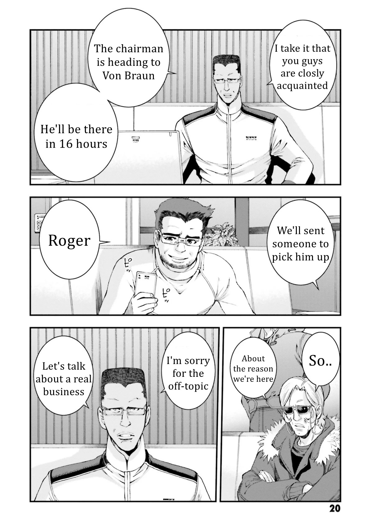 Kidou Senshi Gundam MSV-R: Johnny Ridden no Kikan Chapter 91 page 18 - Chapter 91: MEET THE AE
