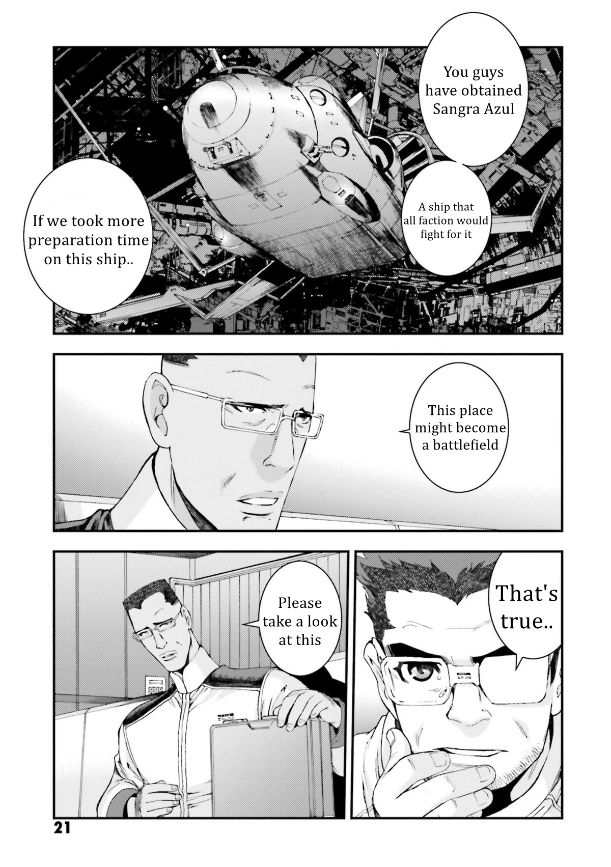 Kidou Senshi Gundam MSV-R: Johnny Ridden no Kikan Chapter 91 page 19 - Chapter 91: MEET THE AE