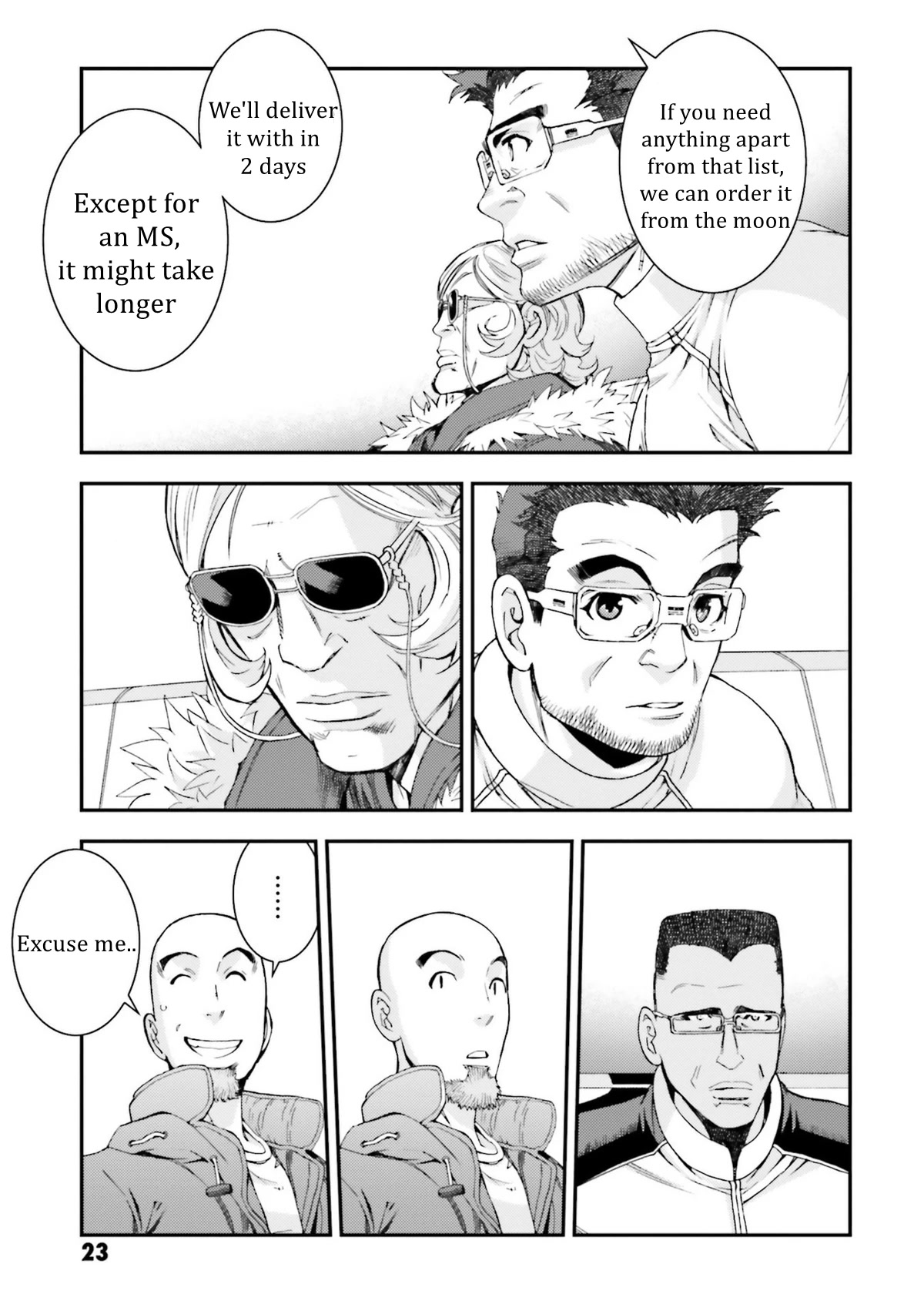 Kidou Senshi Gundam MSV-R: Johnny Ridden no Kikan Chapter 91 page 21 - Chapter 91: MEET THE AE