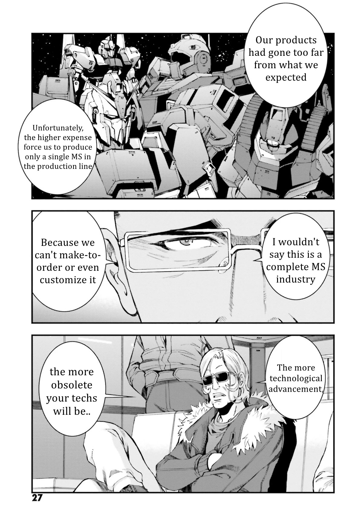 Kidou Senshi Gundam MSV-R: Johnny Ridden no Kikan Chapter 91 page 25 - Chapter 91: MEET THE AE