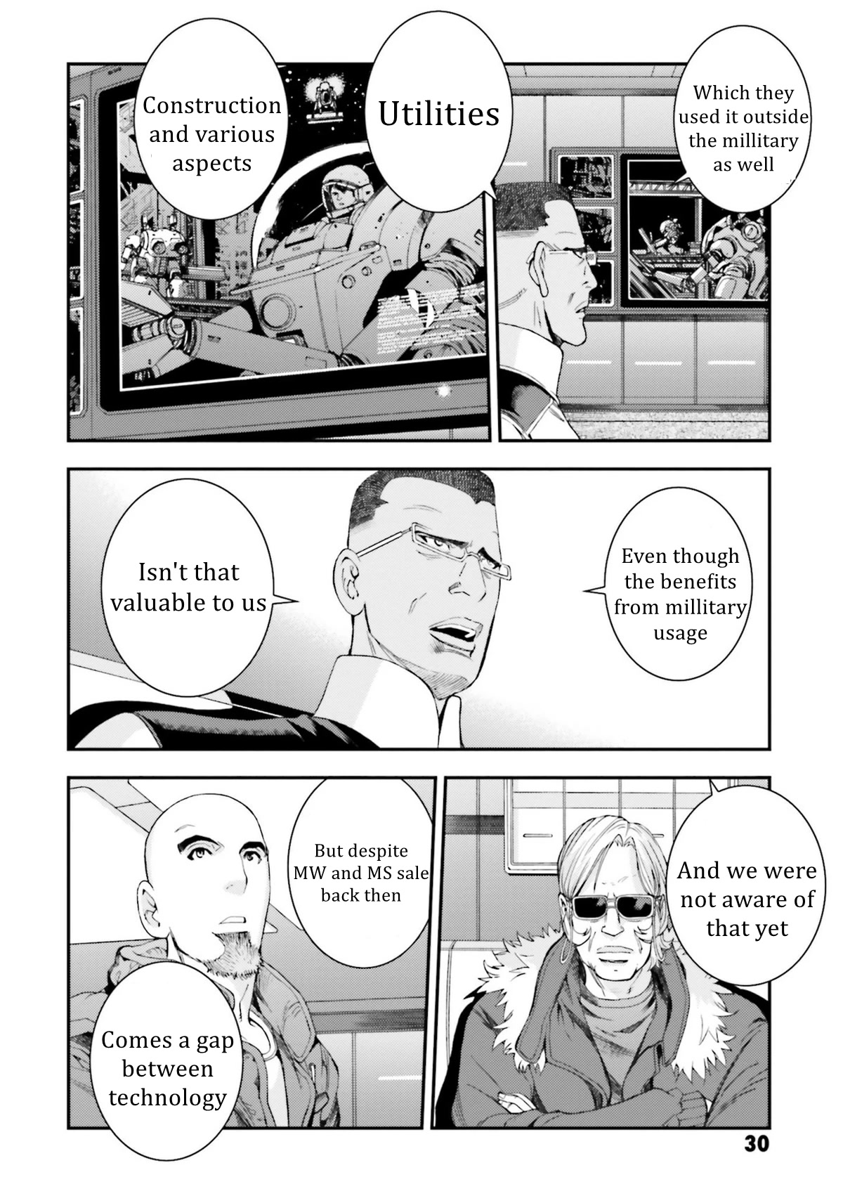 Kidou Senshi Gundam MSV-R: Johnny Ridden no Kikan Chapter 91 page 28 - Chapter 91: MEET THE AE