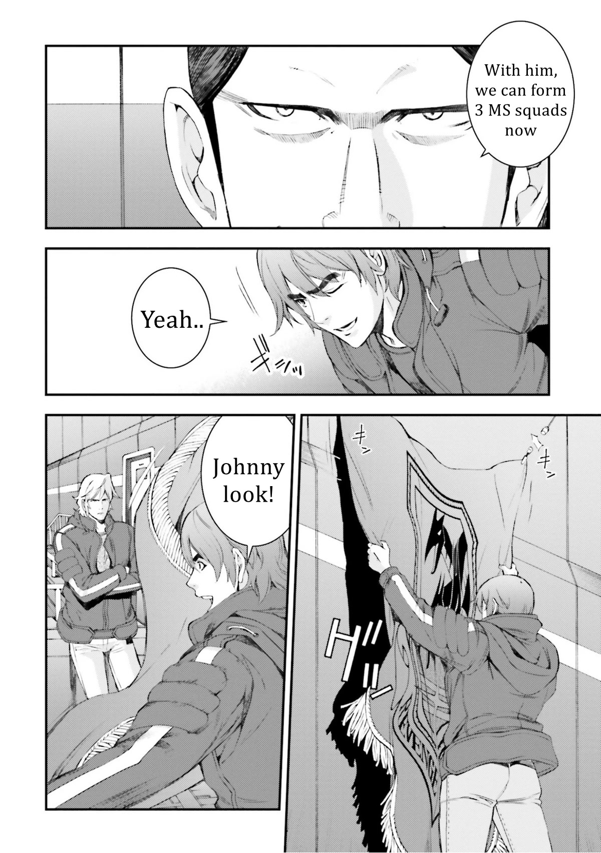 Kidou Senshi Gundam MSV-R: Johnny Ridden no Kikan Chapter 92 page 24 - Chapter 92: MEET UP