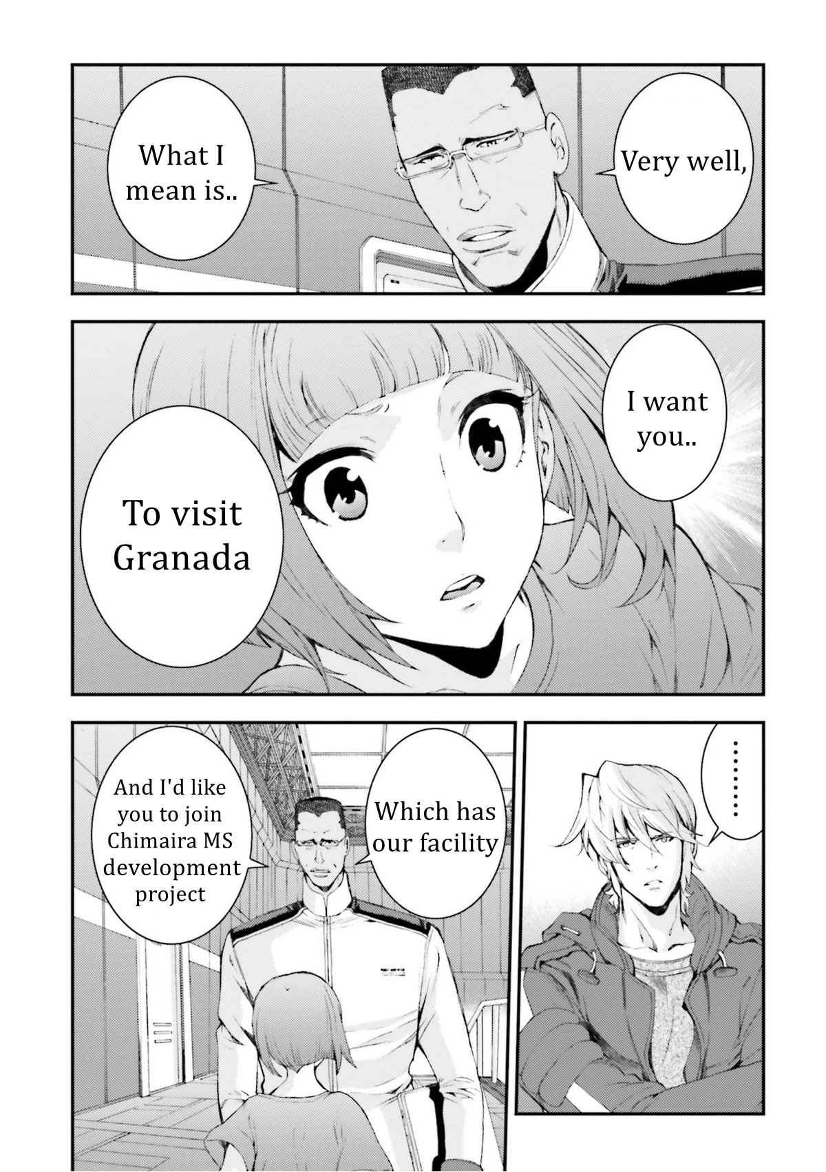 Kidou Senshi Gundam MSV-R: Johnny Ridden no Kikan Chapter 92 page 31 - Chapter 92: MEET UP