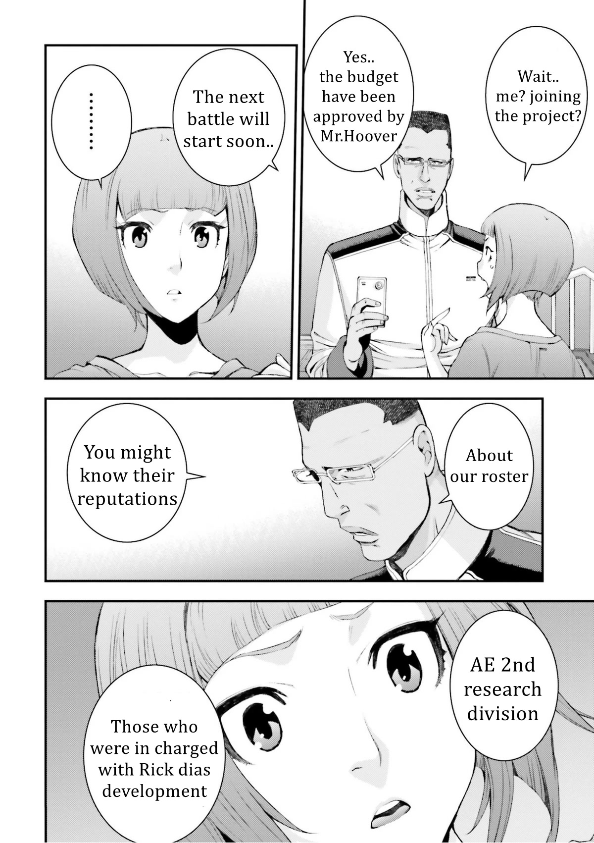 Kidou Senshi Gundam MSV-R: Johnny Ridden no Kikan Chapter 92 page 32 - Chapter 92: MEET UP