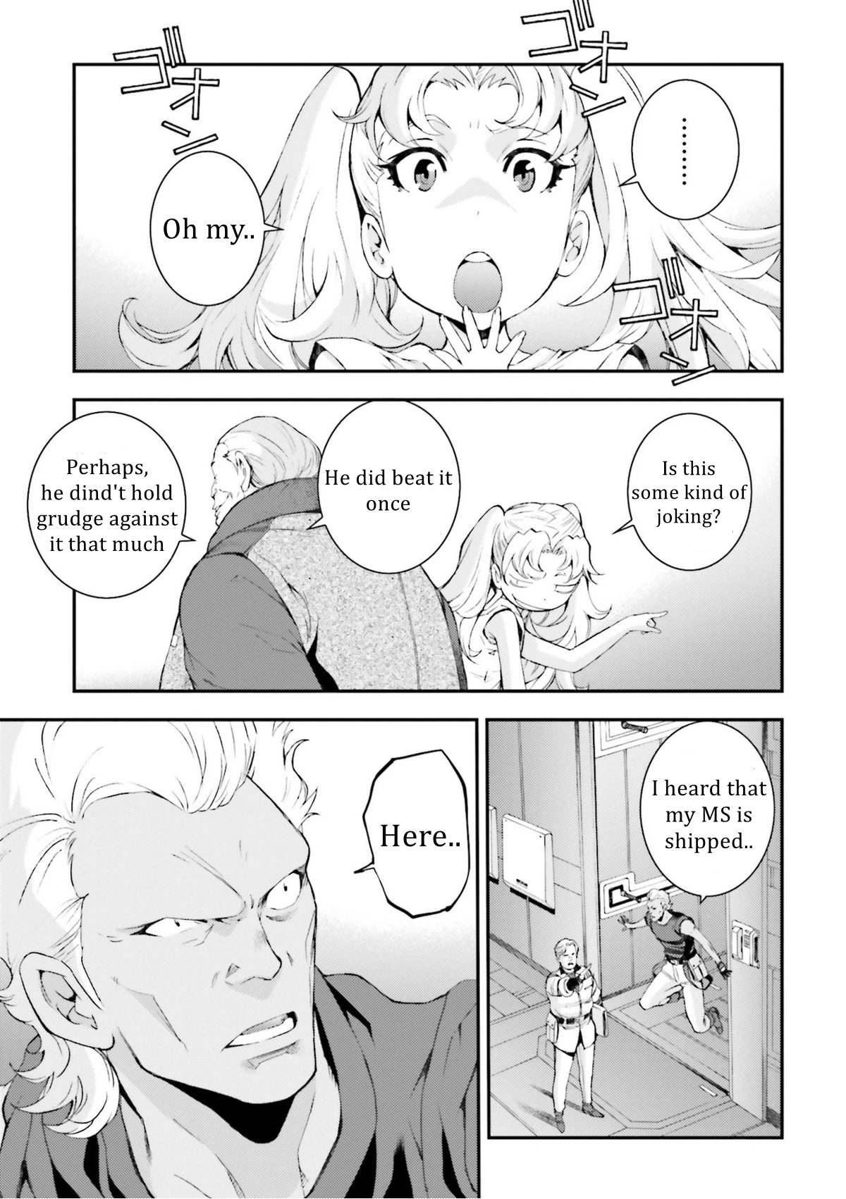 Kidou Senshi Gundam MSV-R: Johnny Ridden no Kikan Chapter 93 page 15 - Chapter 93: SUPPLY AND DEMAND