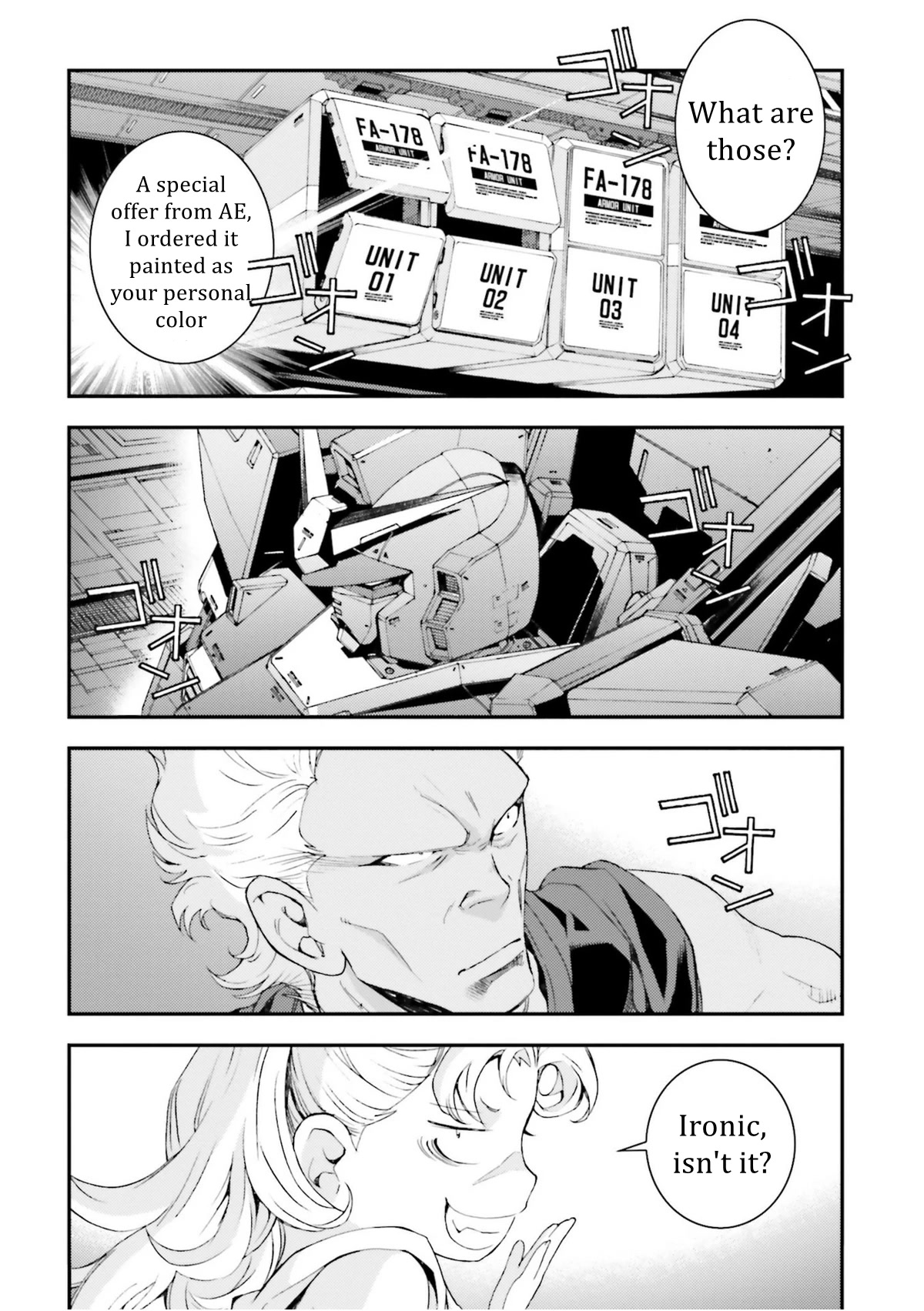 Kidou Senshi Gundam MSV-R: Johnny Ridden no Kikan Chapter 93 page 18 - Chapter 93: SUPPLY AND DEMAND