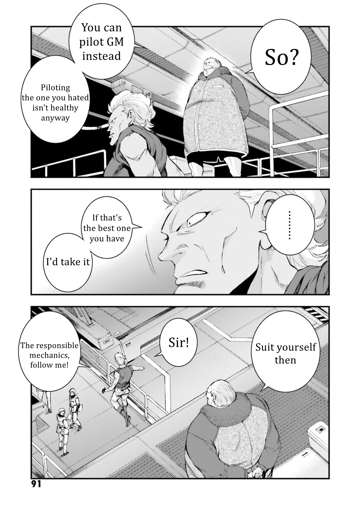 Kidou Senshi Gundam MSV-R: Johnny Ridden no Kikan Chapter 93 page 19 - Chapter 93: SUPPLY AND DEMAND