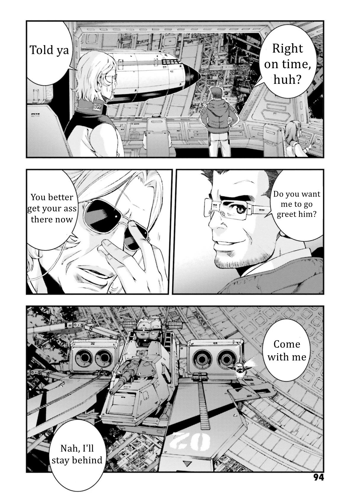 Kidou Senshi Gundam MSV-R: Johnny Ridden no Kikan Chapter 93 page 22 - Chapter 93: SUPPLY AND DEMAND